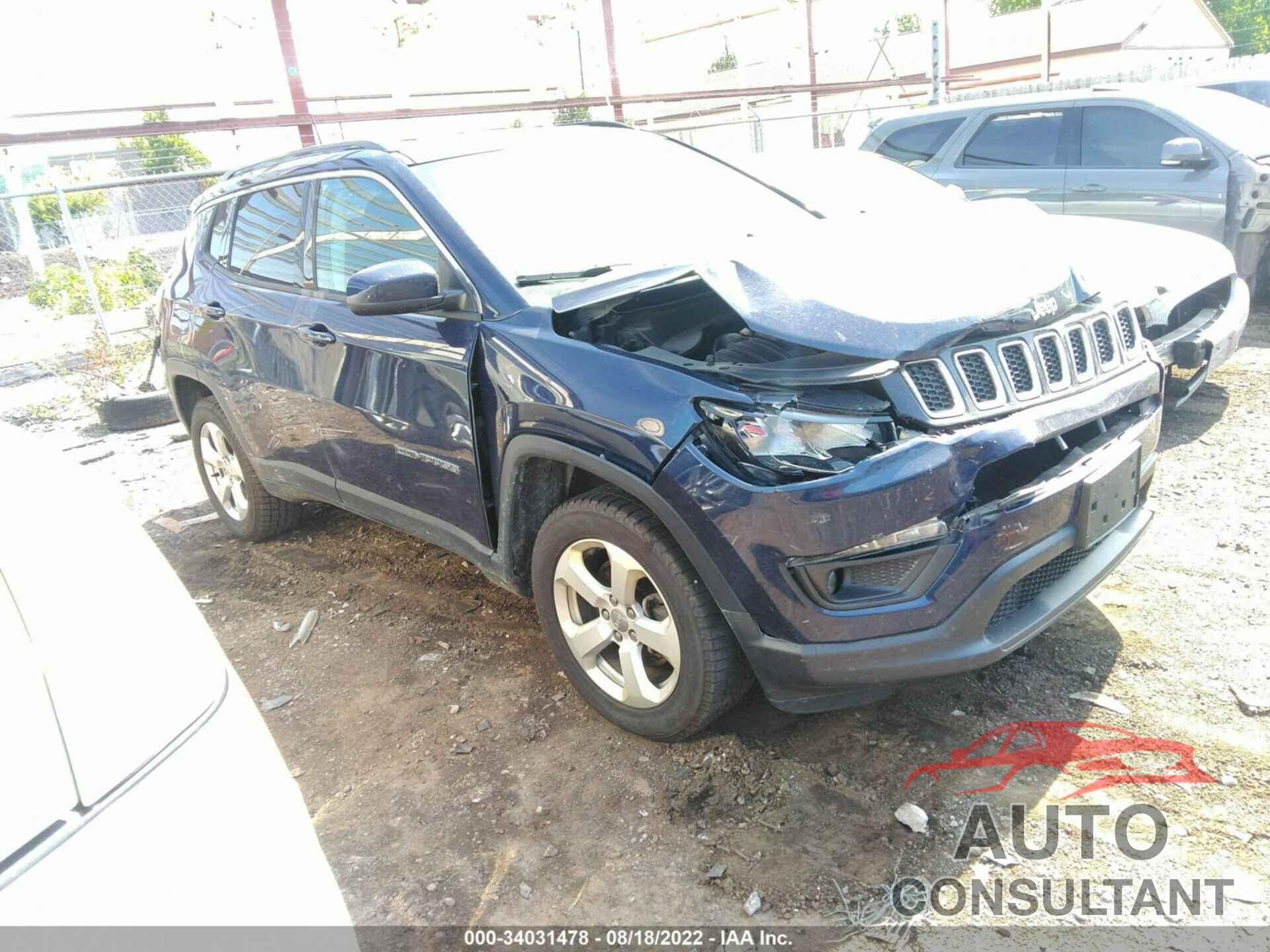 JEEP COMPASS 2018 - 3C4NJDBB9JT360817