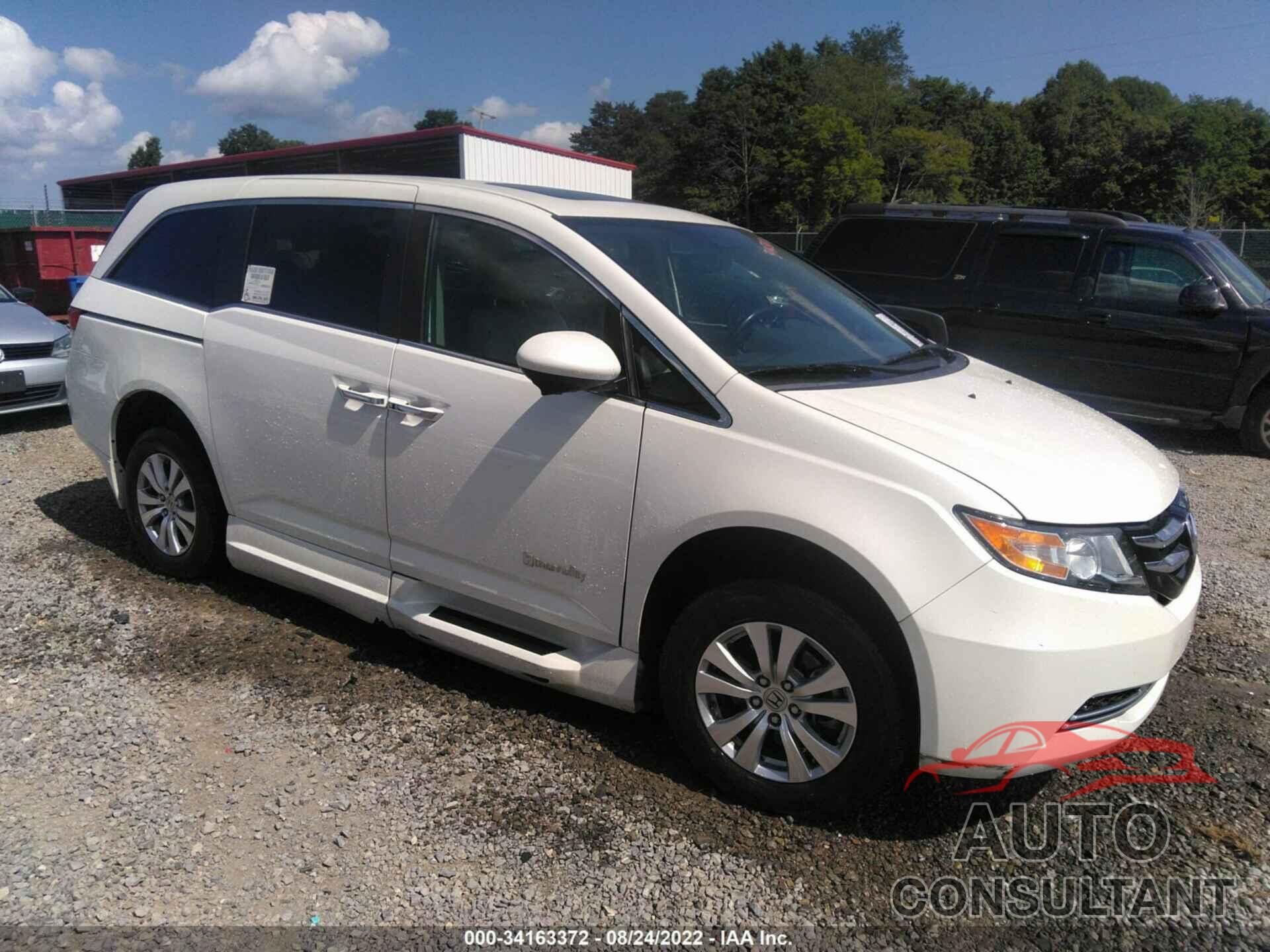 HONDA ODYSSEY 2016 - 1V2NR2CAXJC546962