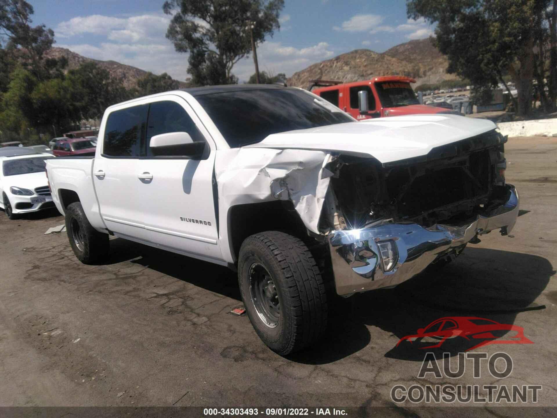 CHEVROLET SILVERADO 1500 2016 - 3GCPCREC4GG308288
