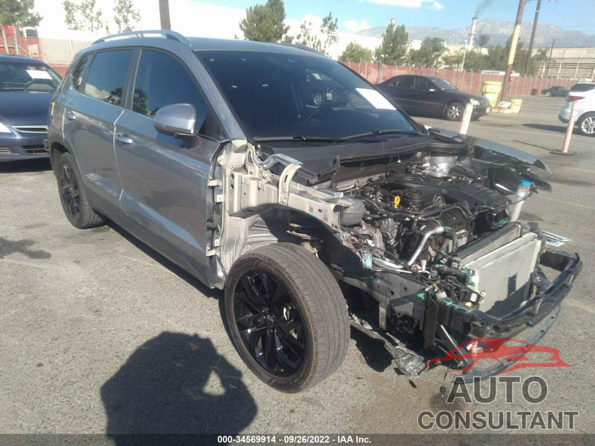 VOLKSWAGEN TAOS 2022 - 3VVLX7B24NM006258