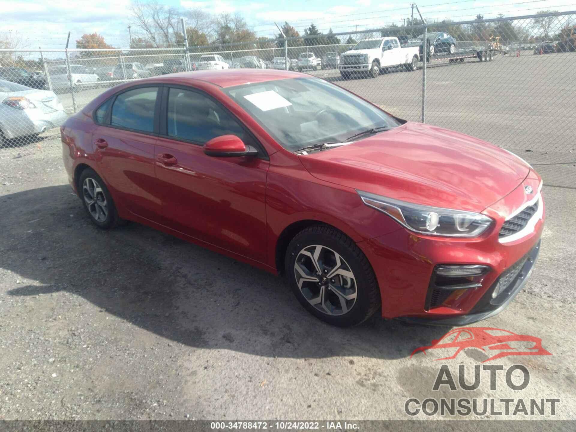 KIA FORTE 2020 - 3KPF24AD8LE167635