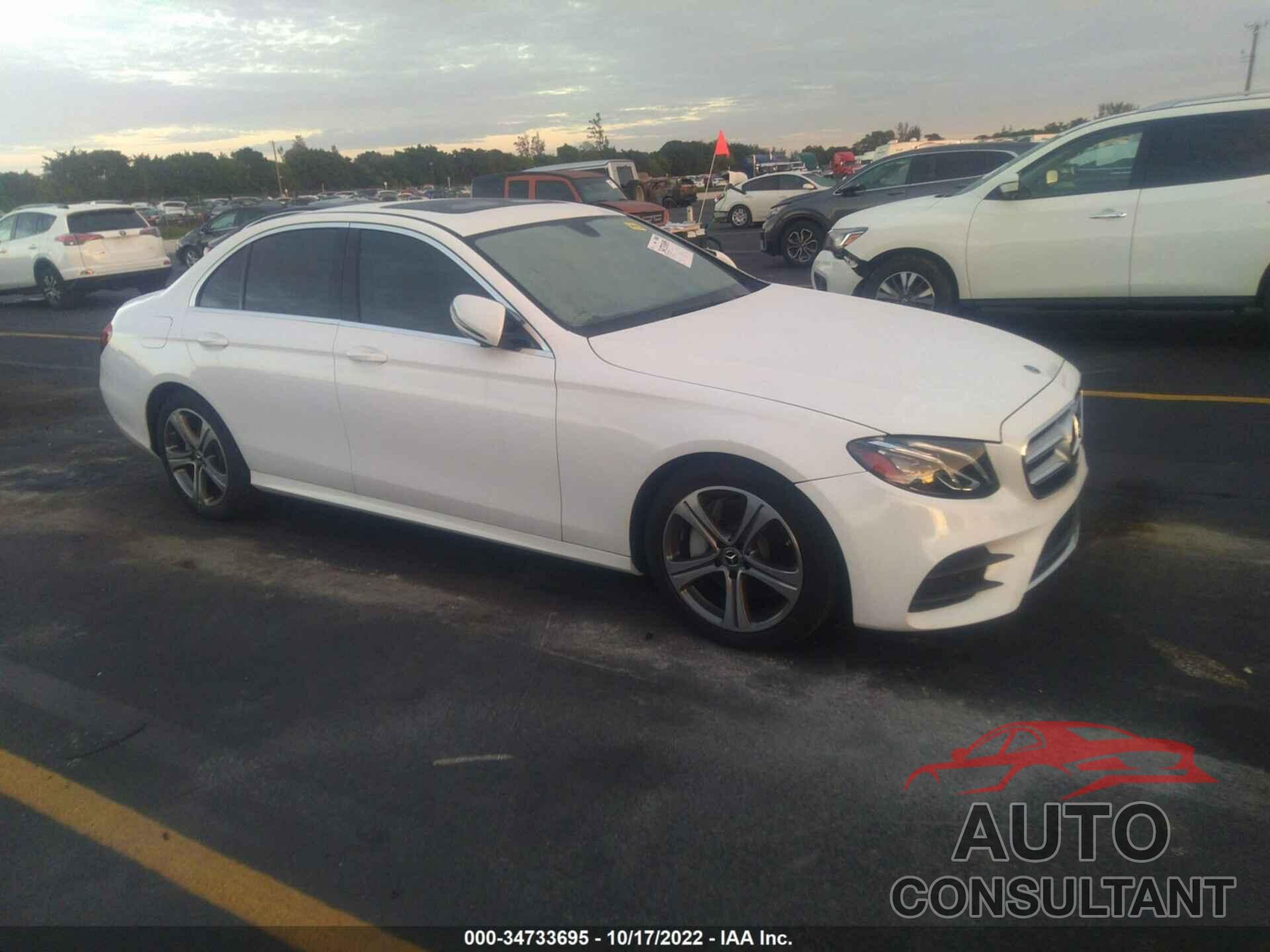 MERCEDES-BENZ E-CLASS 2017 - WDDZF4JB8HA261045