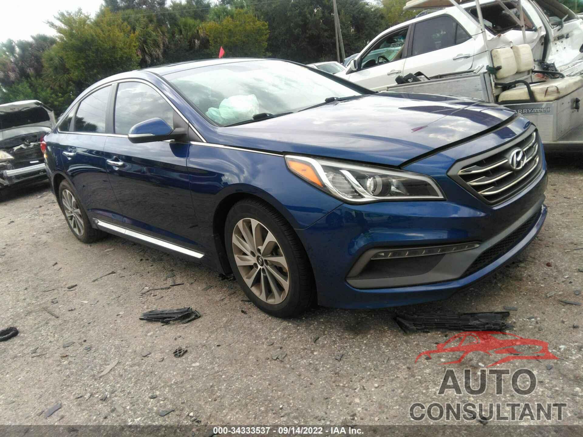 HYUNDAI SONATA 2017 - 5NPE34AF3HH483084