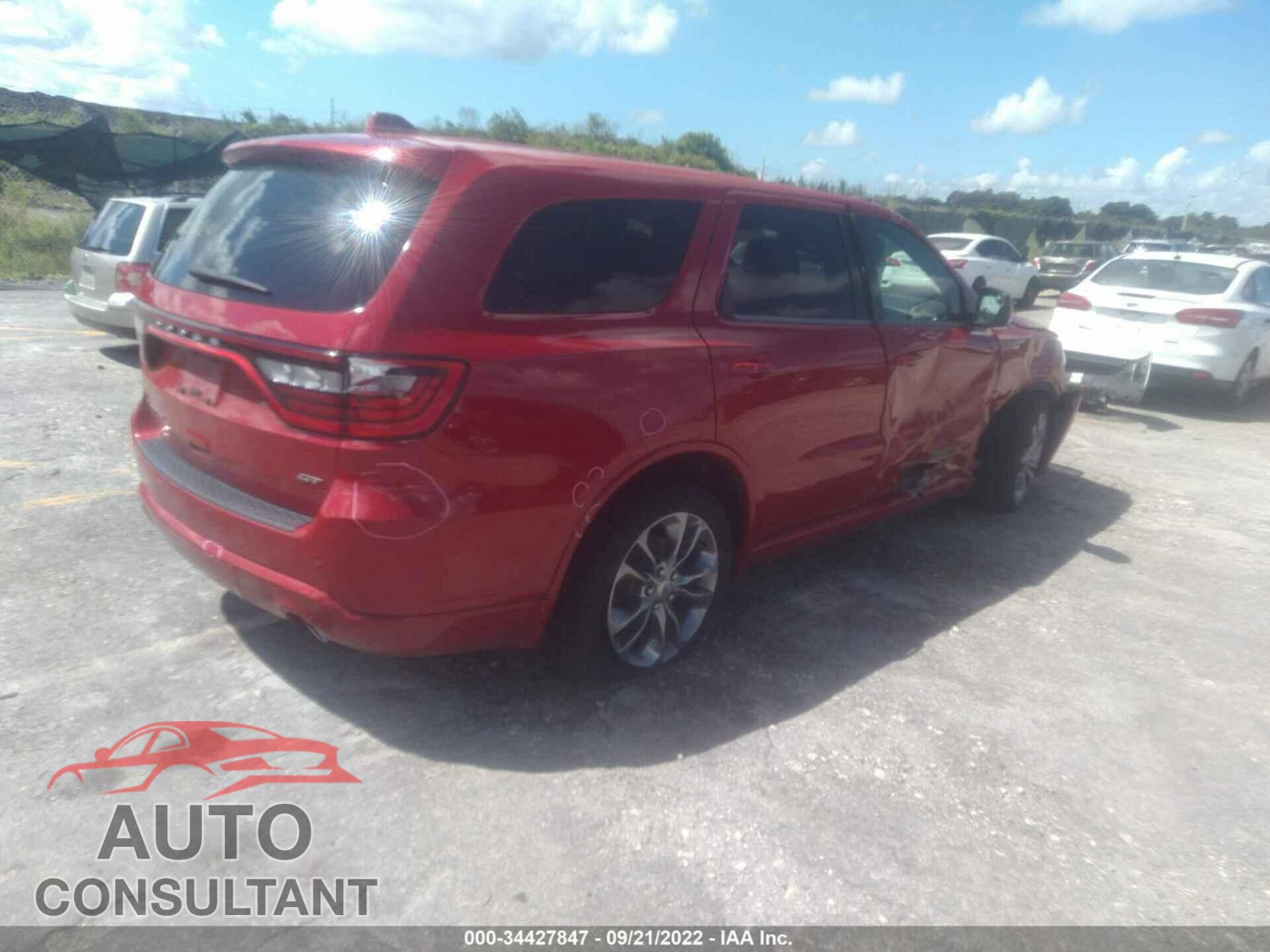 DODGE DURANGO 2019 - 1C4RDHDG6KC645013