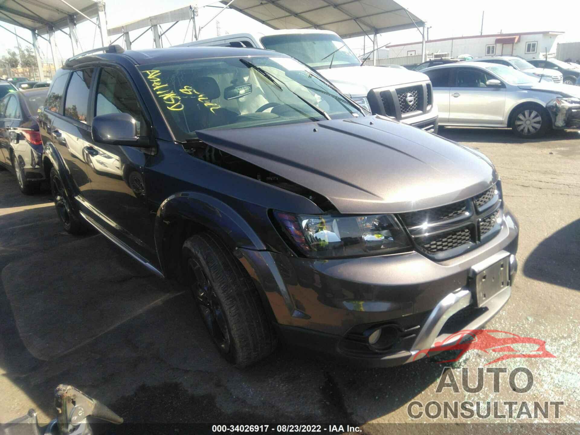 DODGE JOURNEY 2018 - 3C4PDCGG3JT338987
