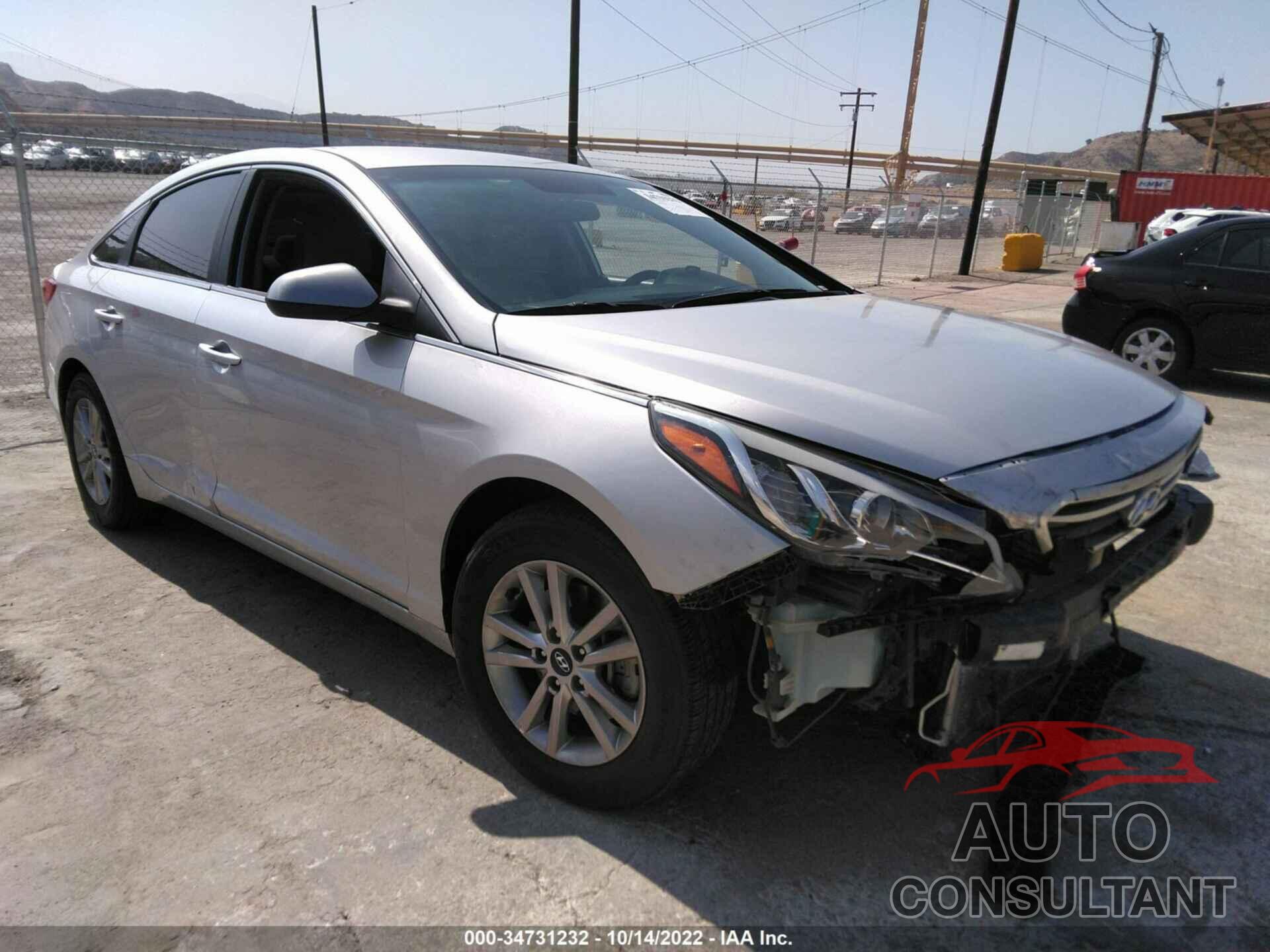 HYUNDAI SONATA 2017 - 5NPE24AF8HH562897
