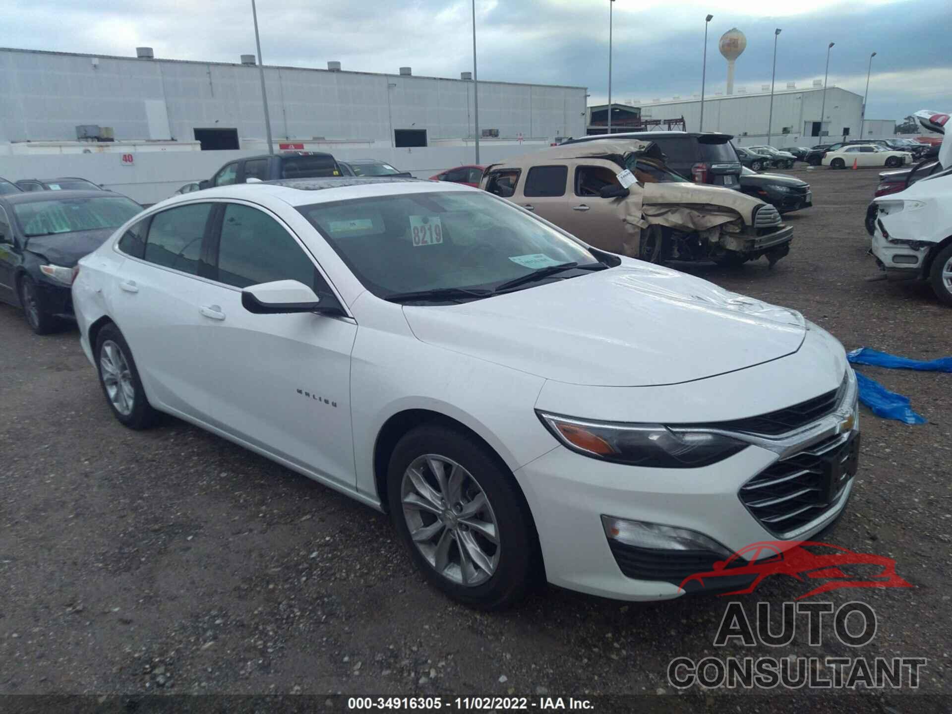 CHEVROLET MALIBU 2022 - 1G1ZD5ST0NF141325