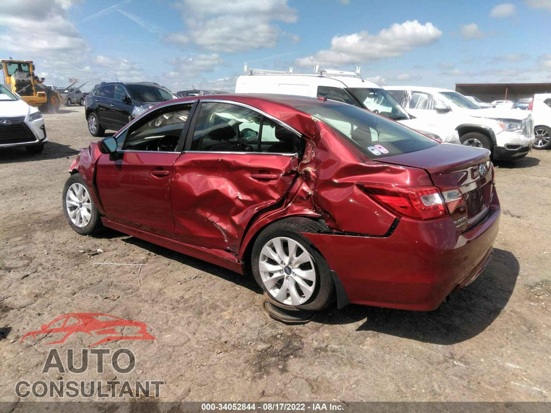 SUBARU LEGACY 2015 - 4S3BNAE68F3016290
