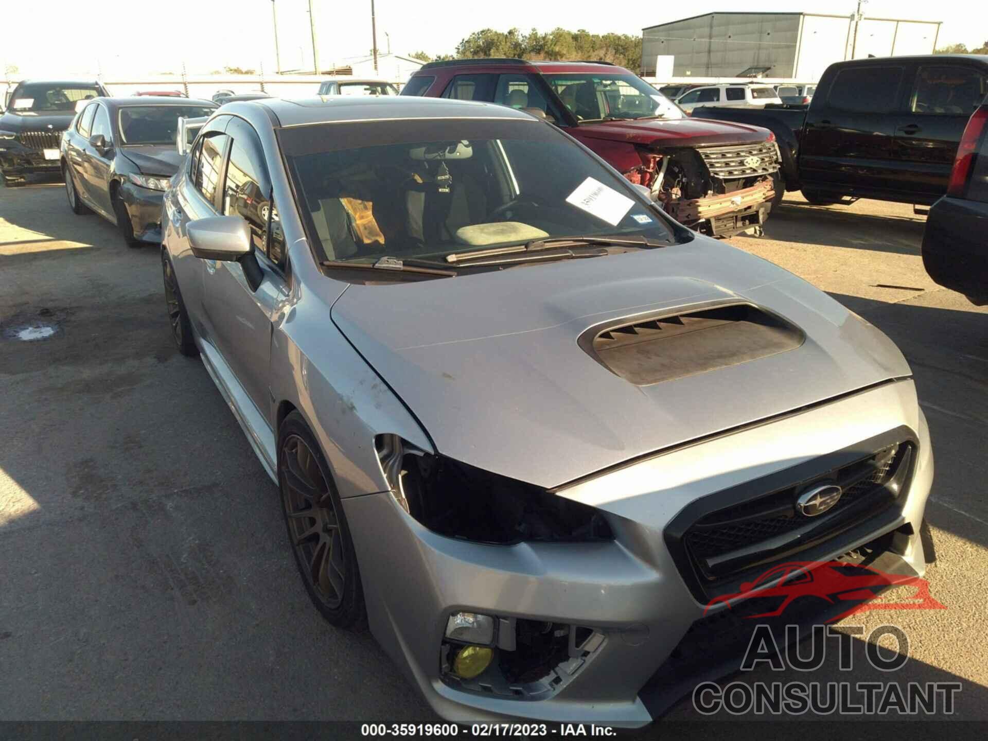 SUBARU WRX 2015 - JF1VA1D6XF9835797