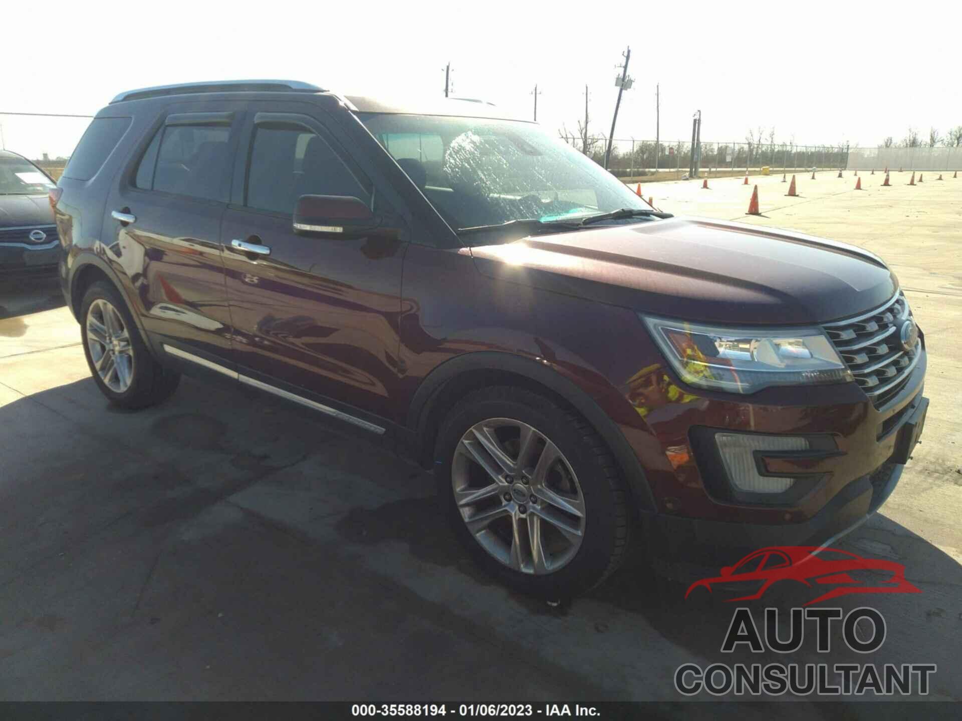 FORD EXPLORER 2016 - 1FM5K7F88GGB61781