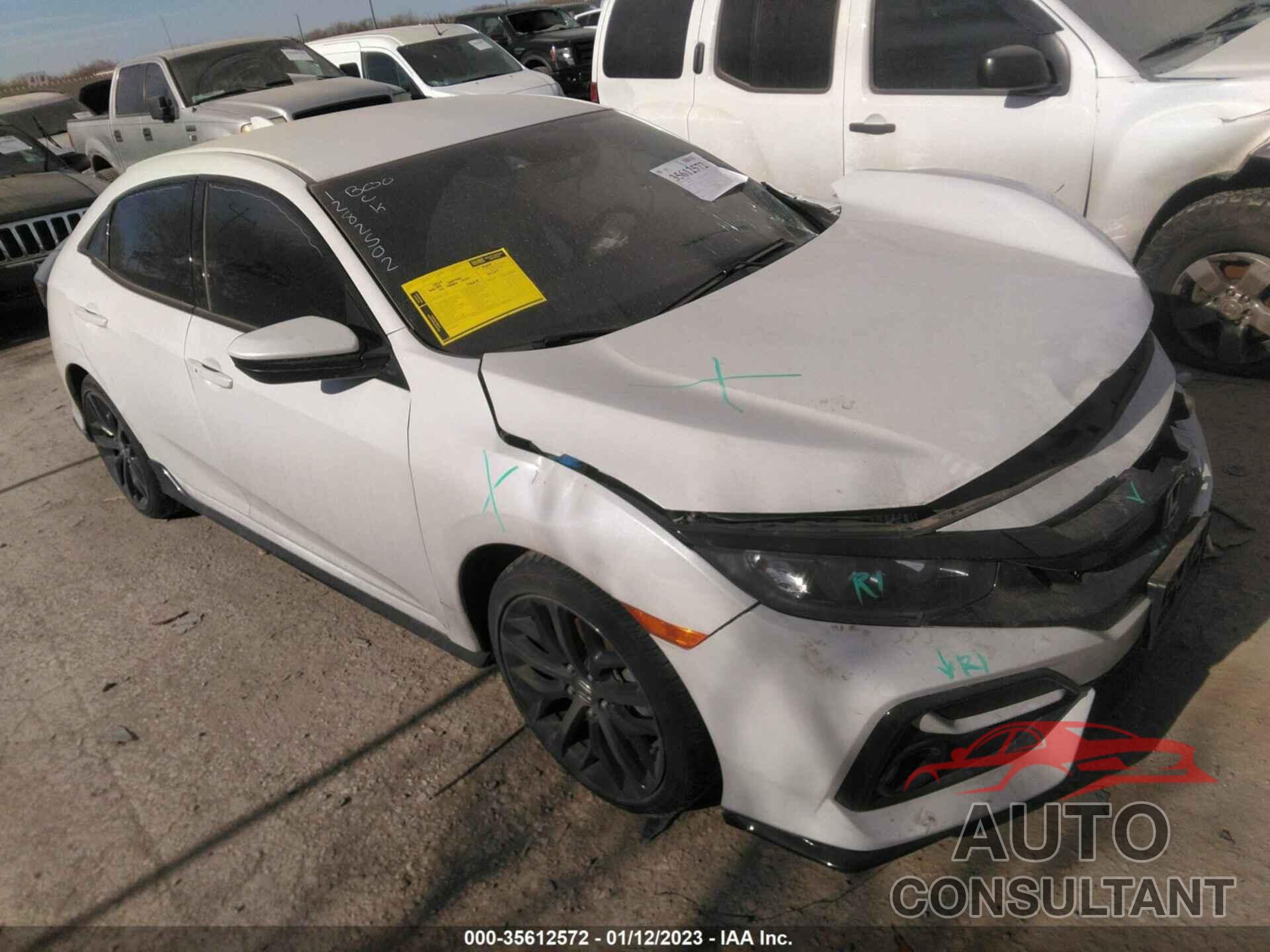 HONDA CIVIC HATCHBACK 2021 - SHHFK7H41MU207524