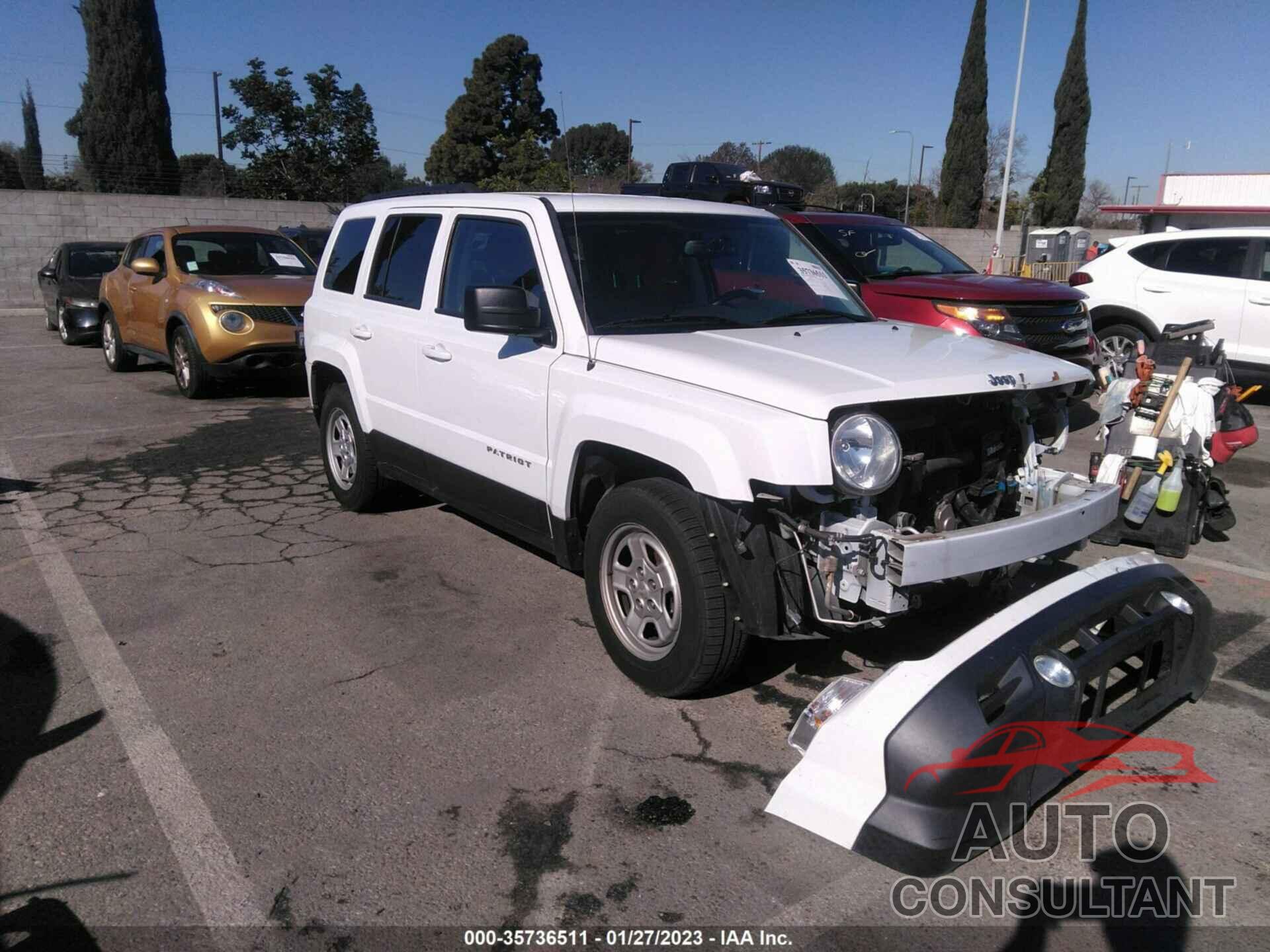 JEEP PATRIOT 2016 - 1C4NJPBB1GD659864