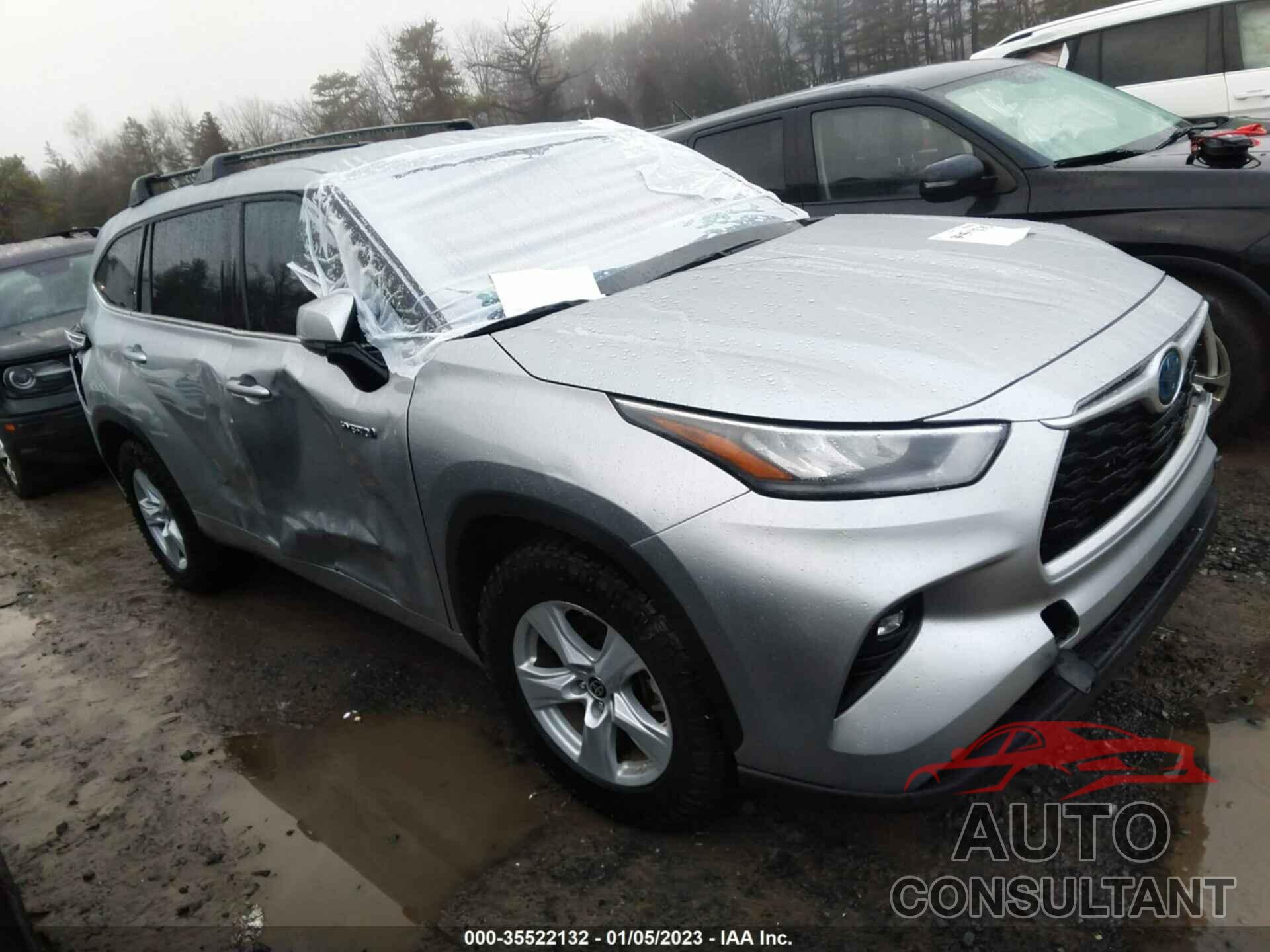 TOYOTA HIGHLANDER 2020 - 5TDZARAH0LS000384