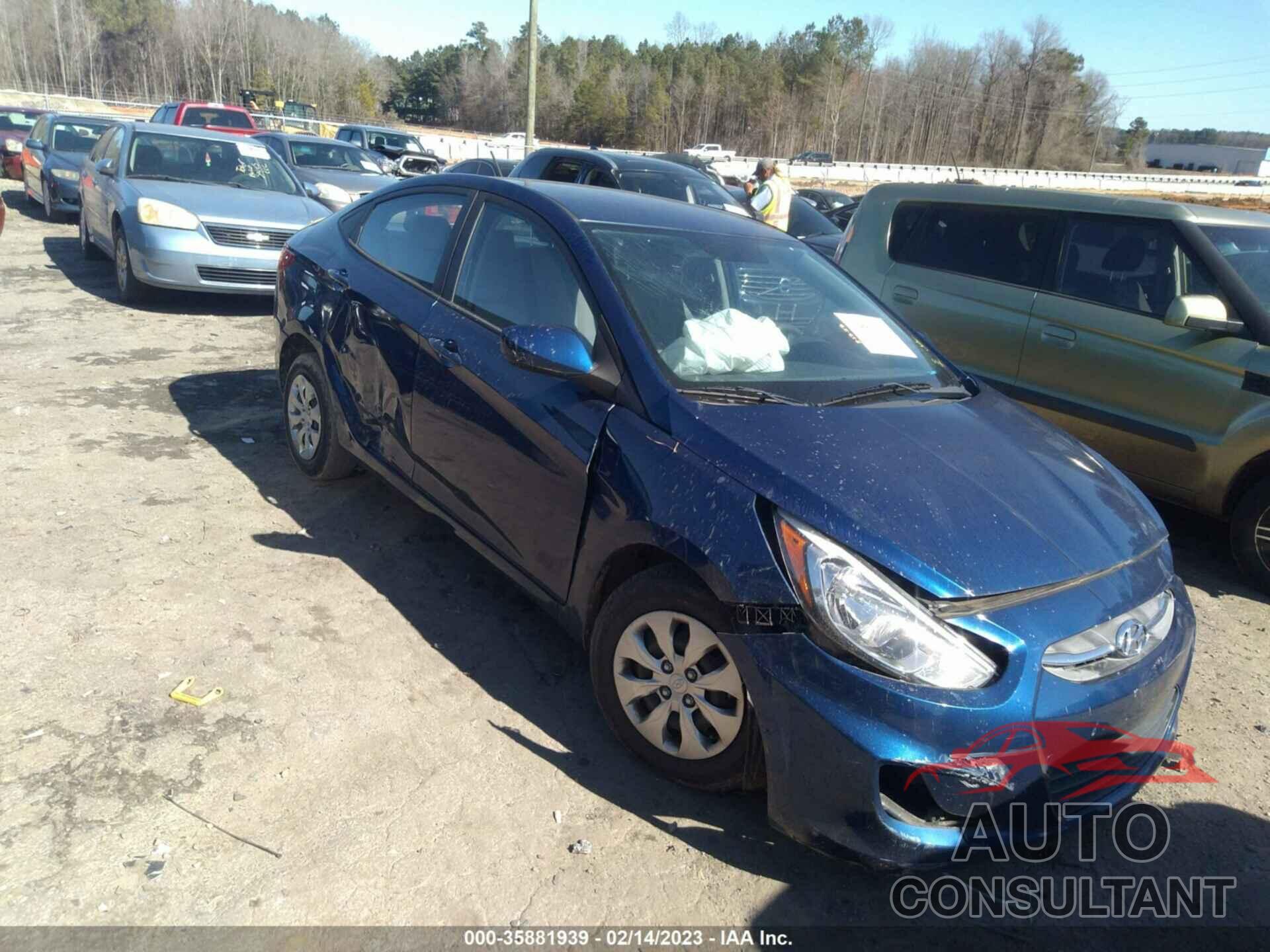 HYUNDAI ACCENT 2017 - KMHCT4AE3HU203857