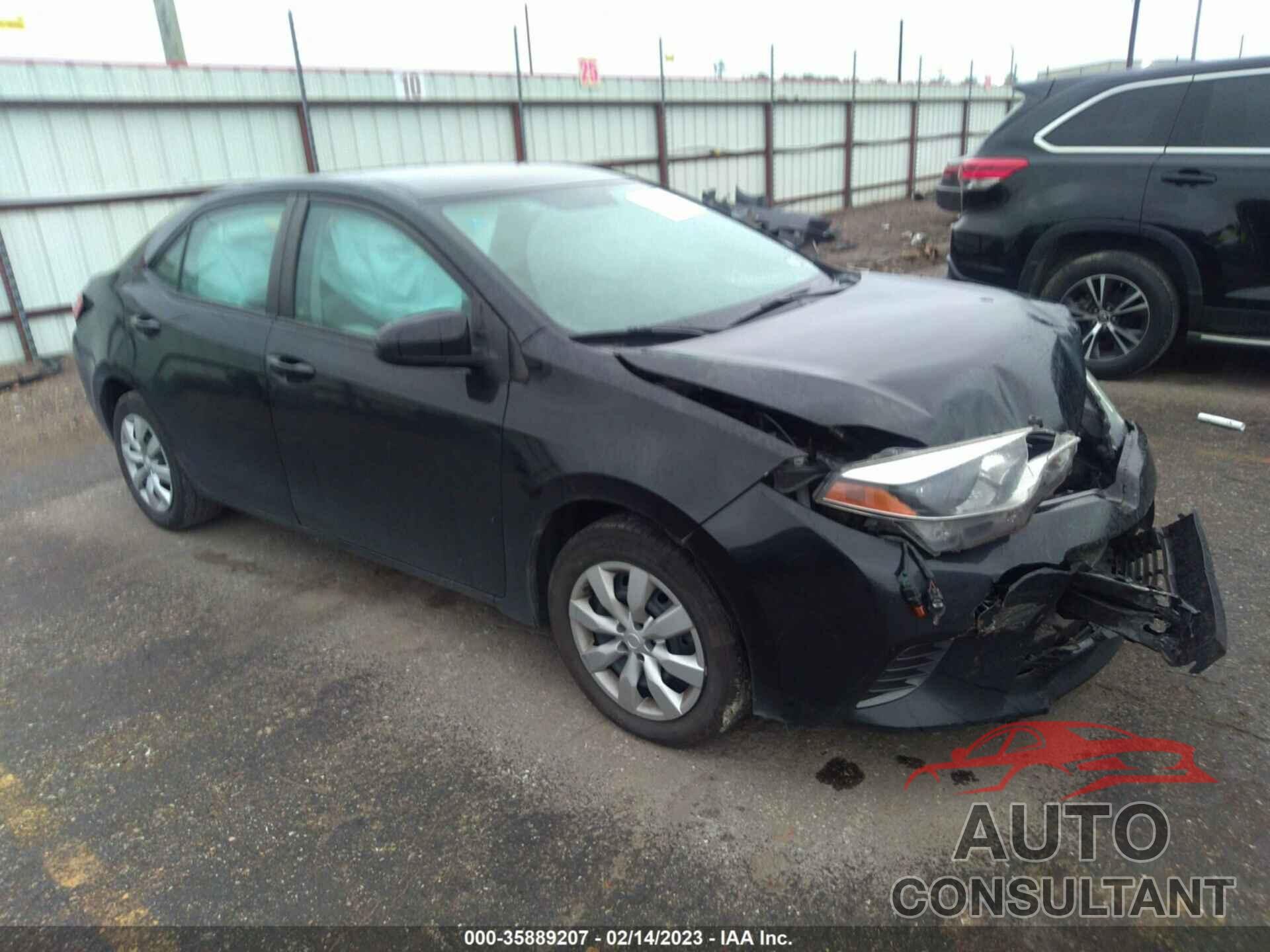 TOYOTA COROLLA 2016 - 5YFBURHE2GP559972