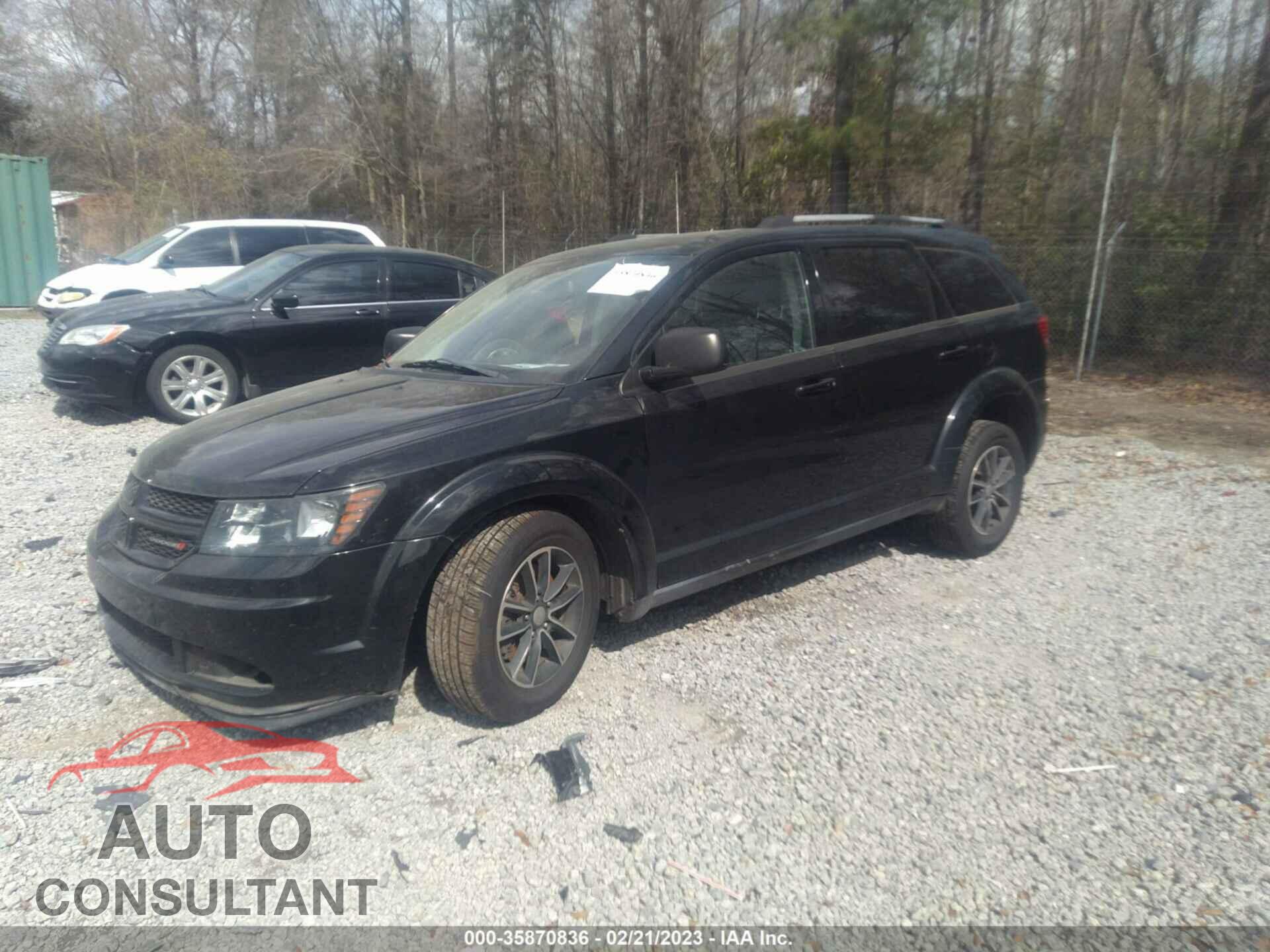 DODGE JOURNEY 2017 - 3C4PDCAB0HT609608