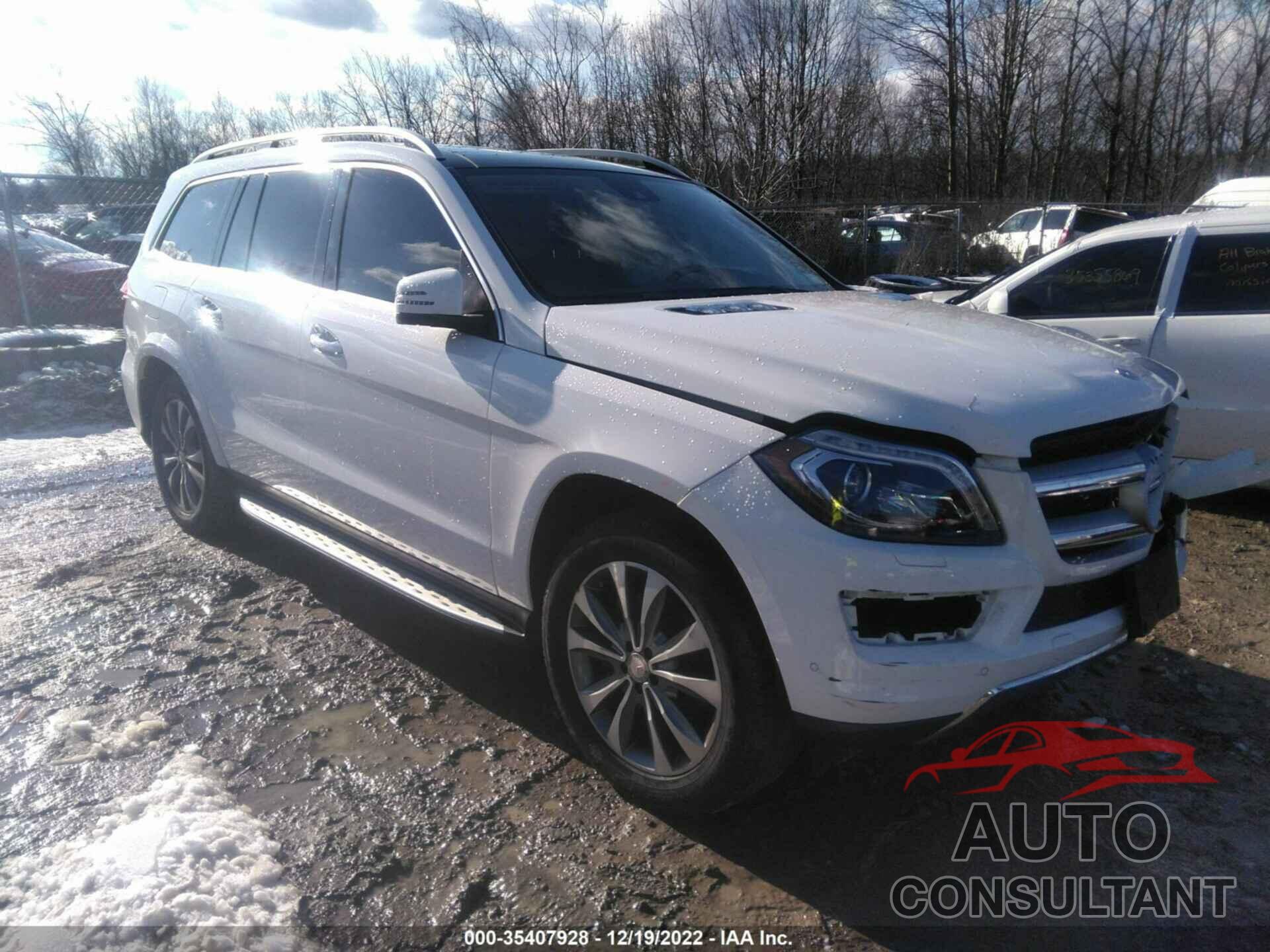 MERCEDES-BENZ GL 2016 - 4JGDF6EE1GA709219