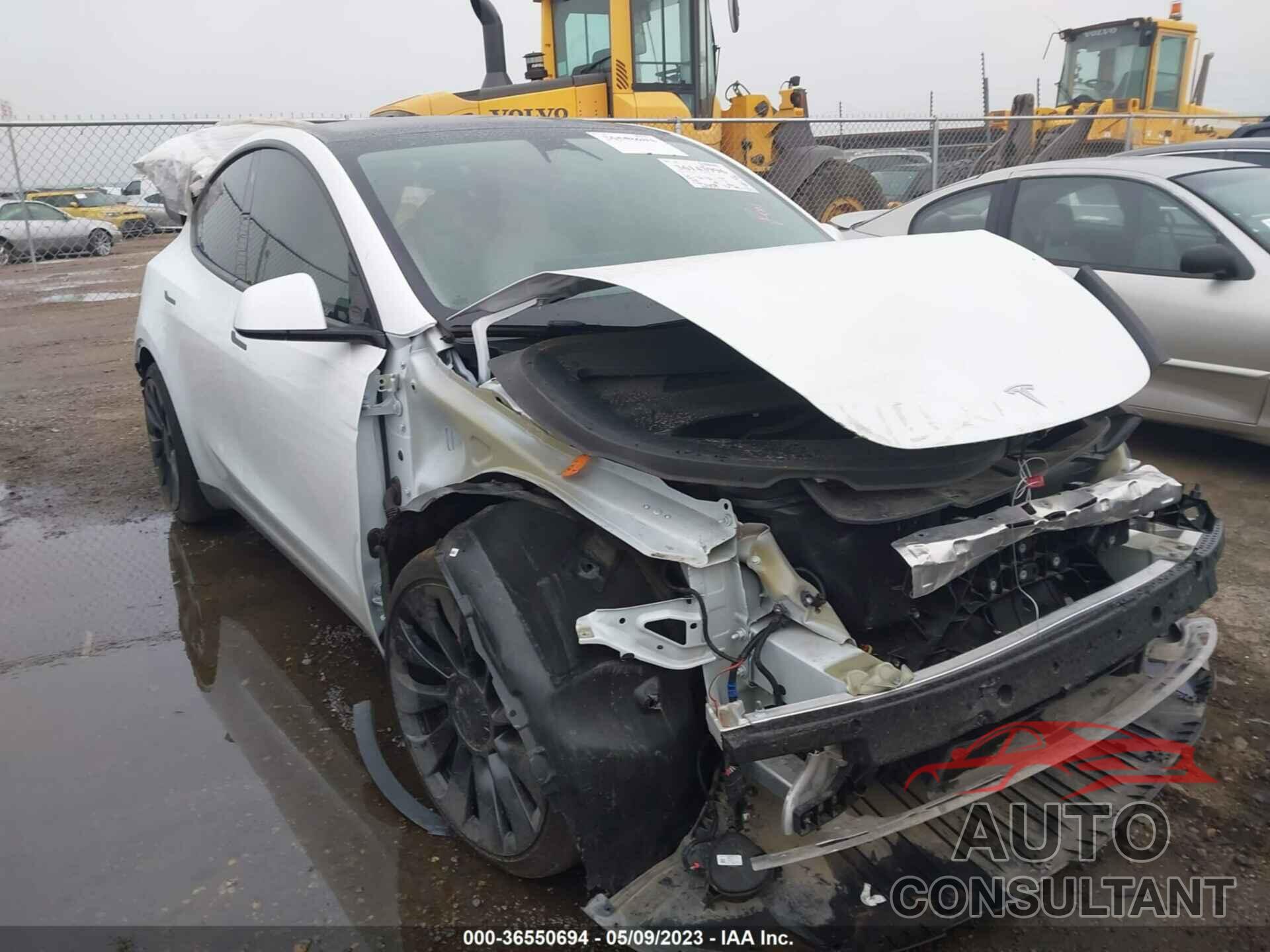 TESLA MODEL Y 2022 - 7SAYGDEF8NF539528