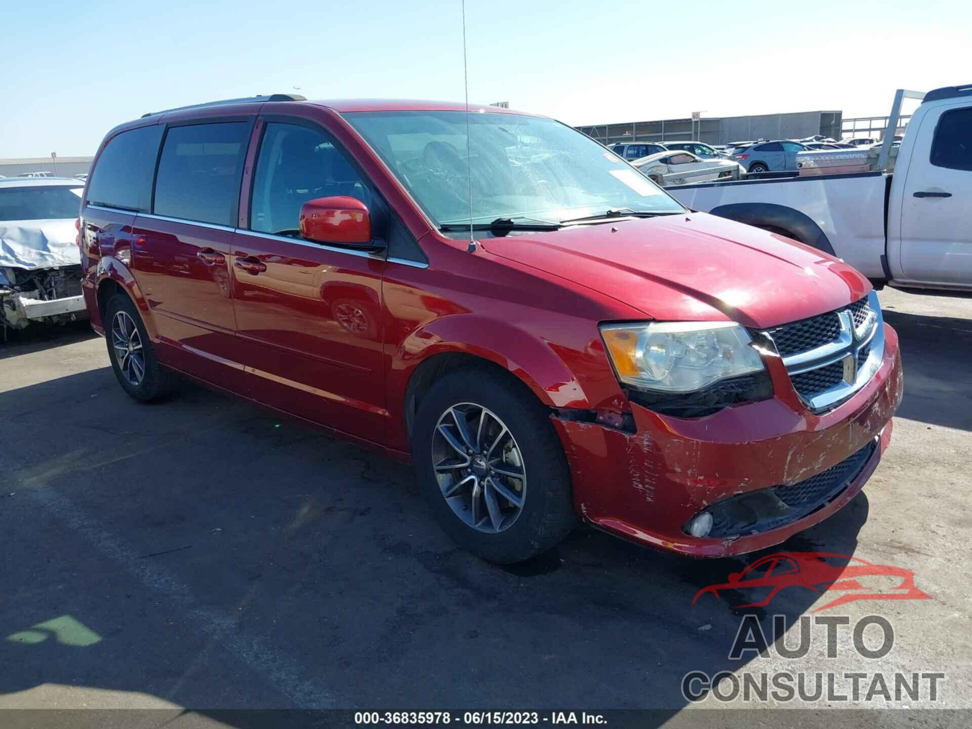 DODGE GRAND CARAVAN 2016 - 2C4RDGCG5GR226984