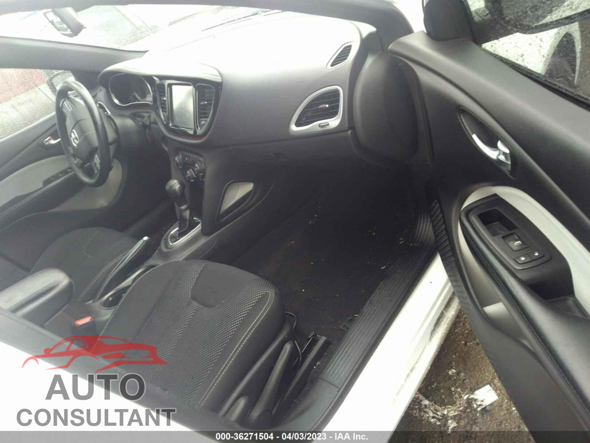 DODGE DART 2015 - 1C3CDFBB3FD165372
