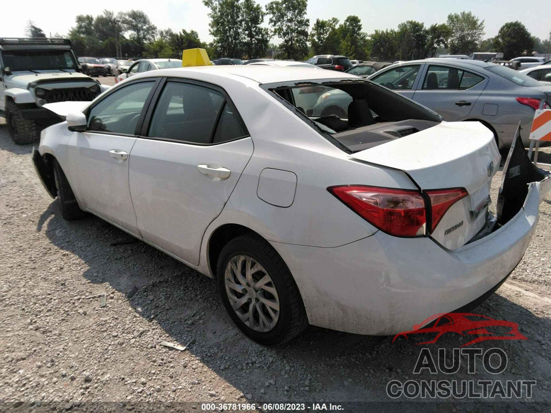 TOYOTA COROLLA 2019 - 2T1BURHE2KC233873