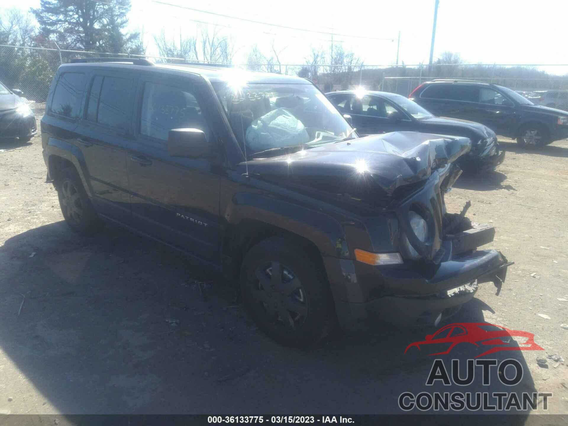 JEEP PATRIOT 2017 - 1C4NJRBB6HD106477