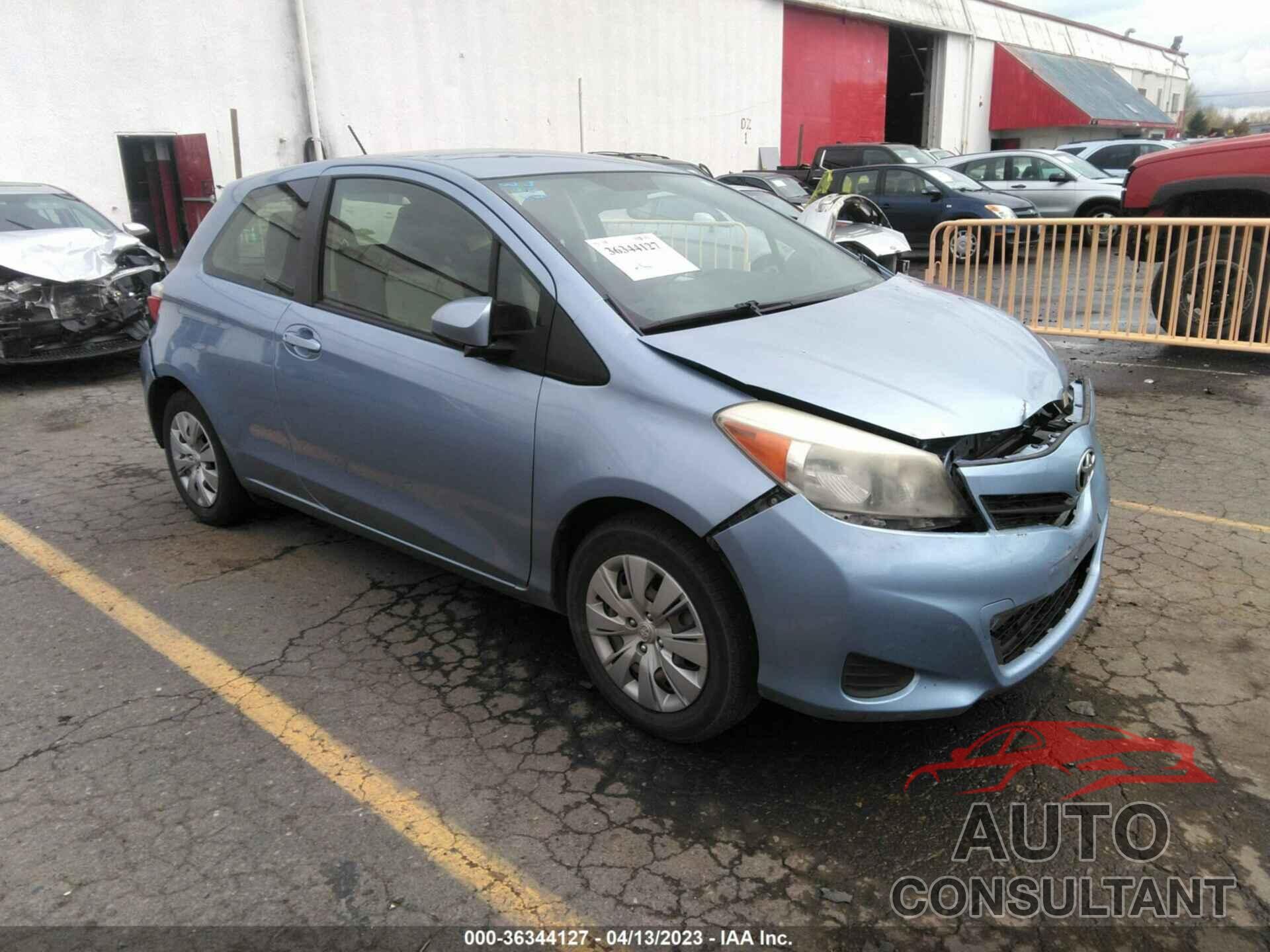 TOYOTA YARIS 2013 - JTDJTUD33DD565641