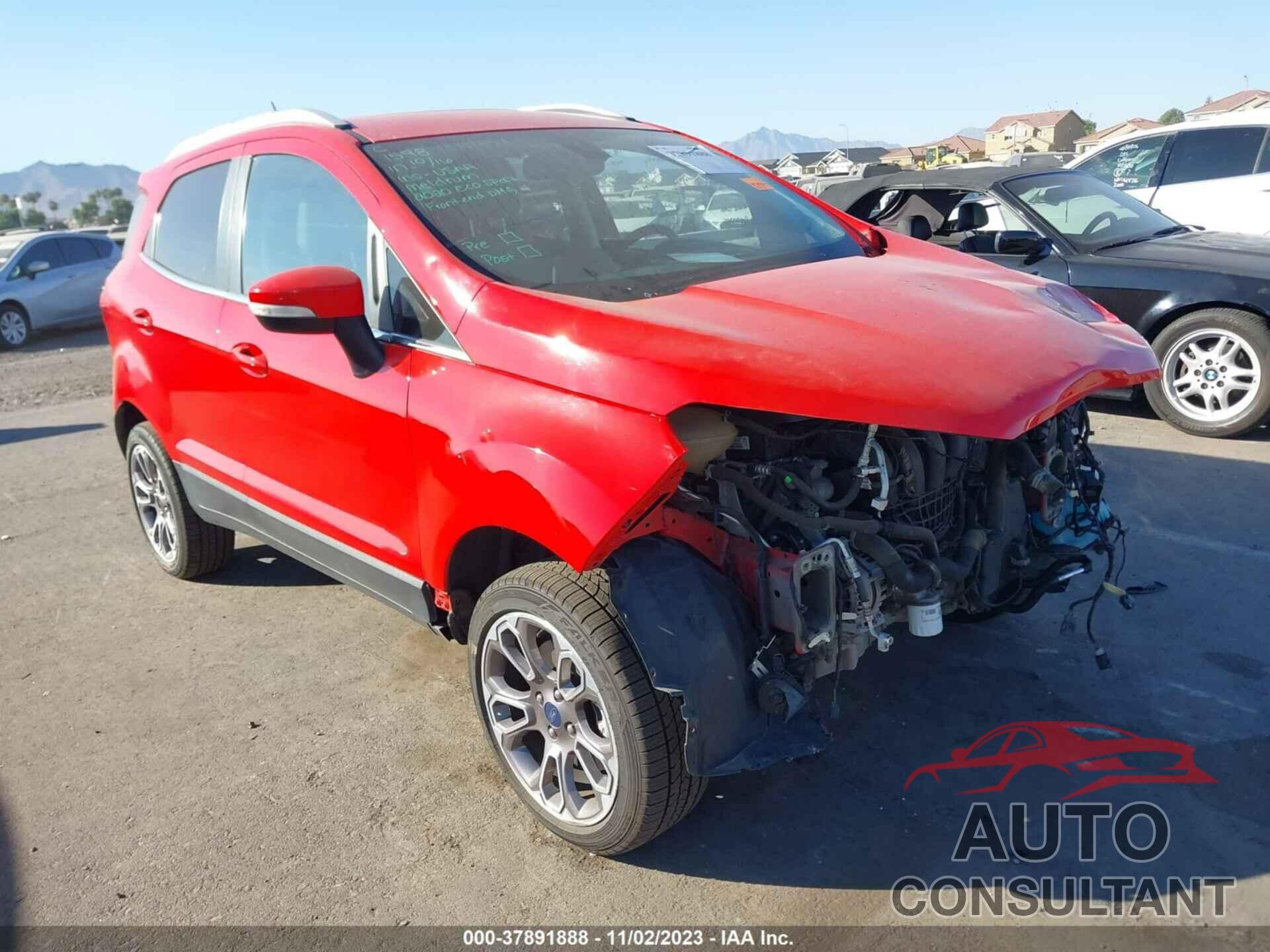 FORD ECOSPORT 2020 - MAJ6S3KLXLC322716