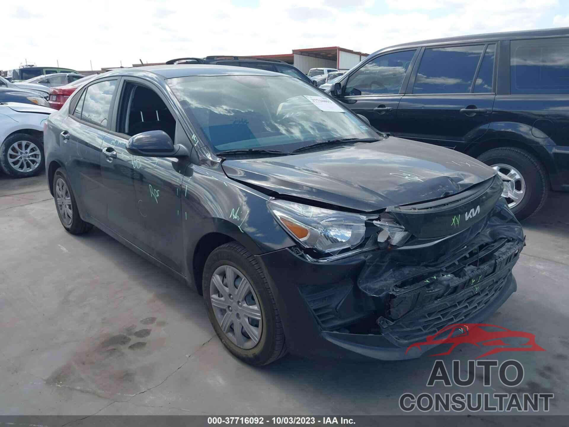 KIA RIO 2022 - 3KPA24AD9NE501748