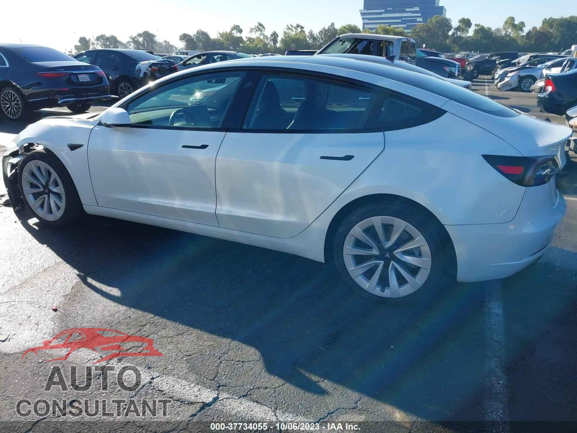 TESLA MODEL 3 2022 - 5YJ3E1EA0NF257500
