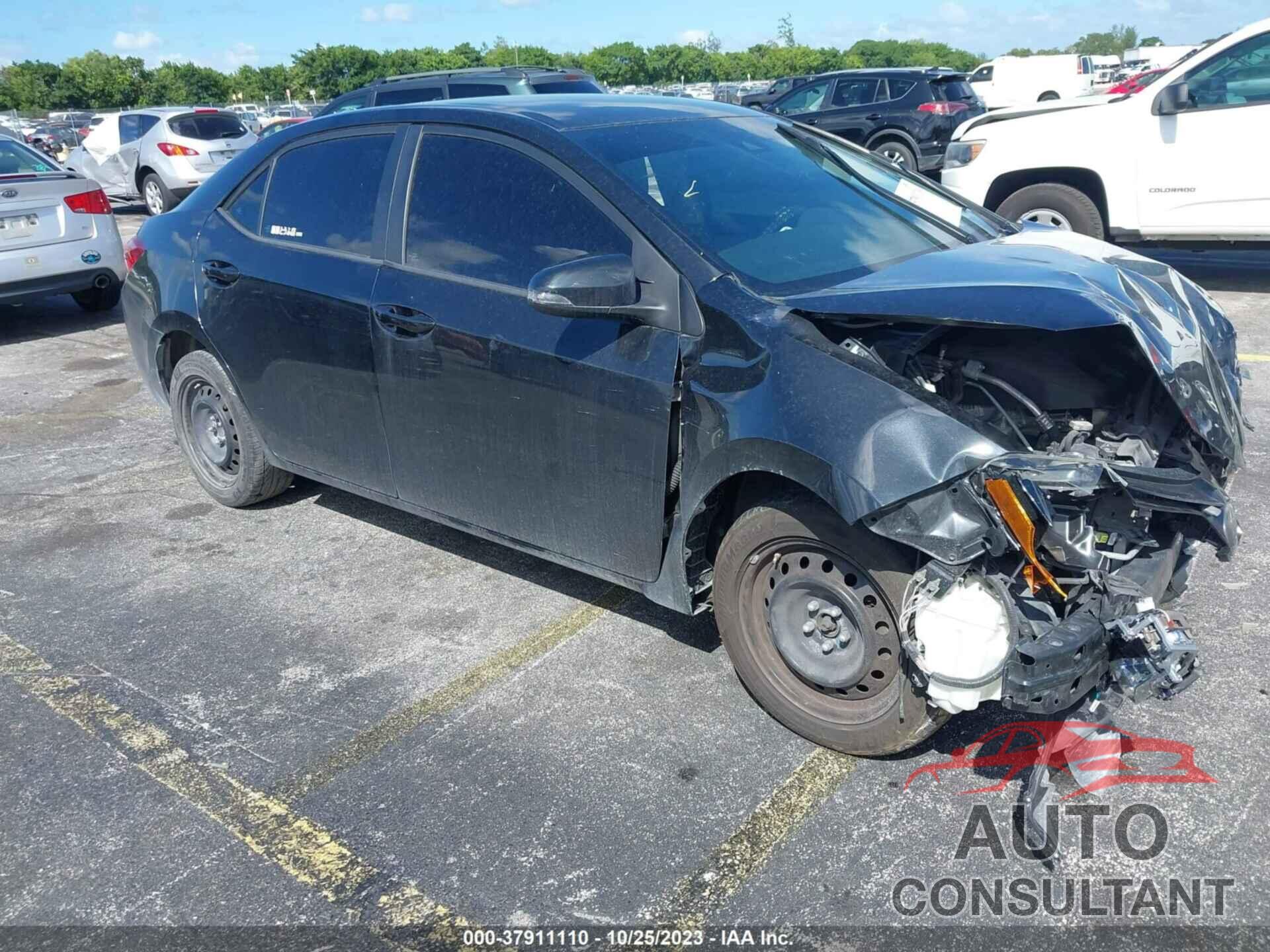 TOYOTA COROLLA 2019 - 2T1BURHE6KC207941