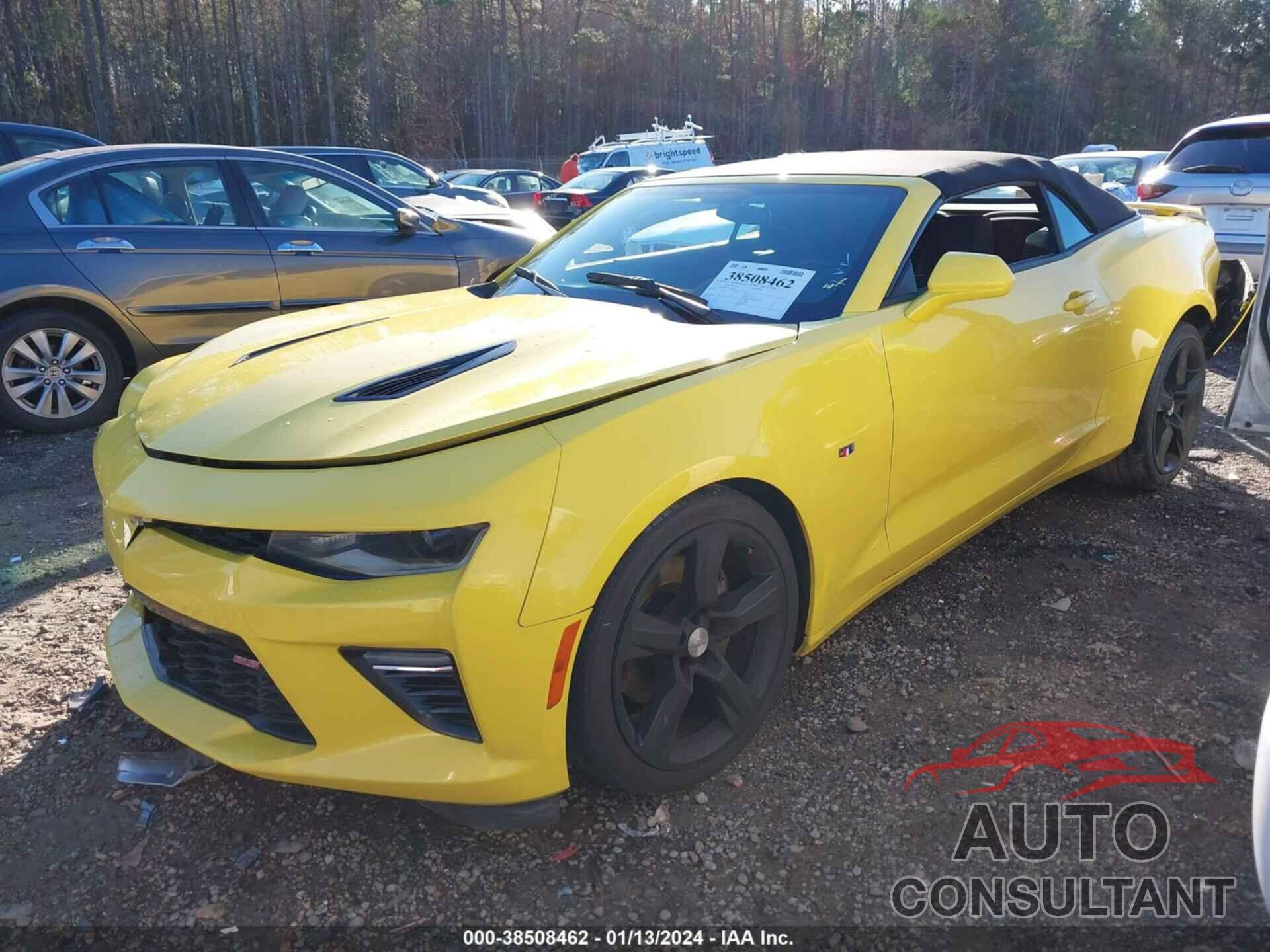 CHEVROLET CAMARO 2017 - 1G1FF3D73H0207455