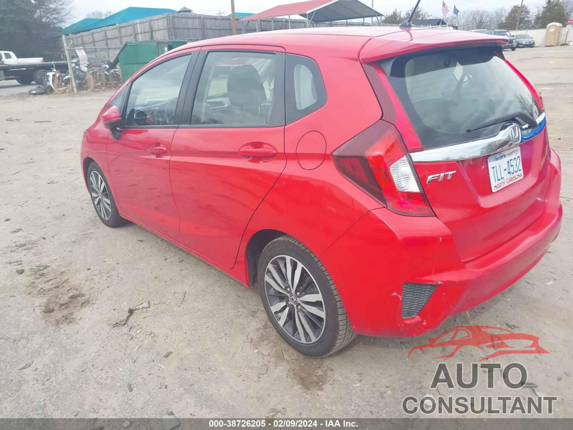 HONDA FIT 2016 - JHMGK5H75GX043174