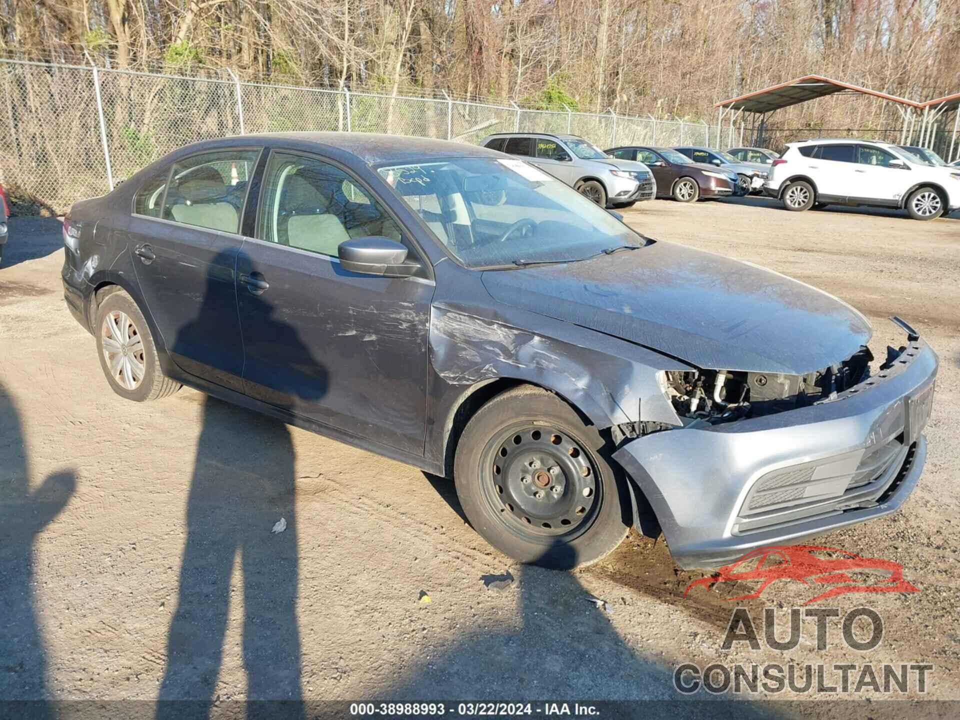 VOLKSWAGEN JETTA 2017 - 3VW2B7AJ0HM322145