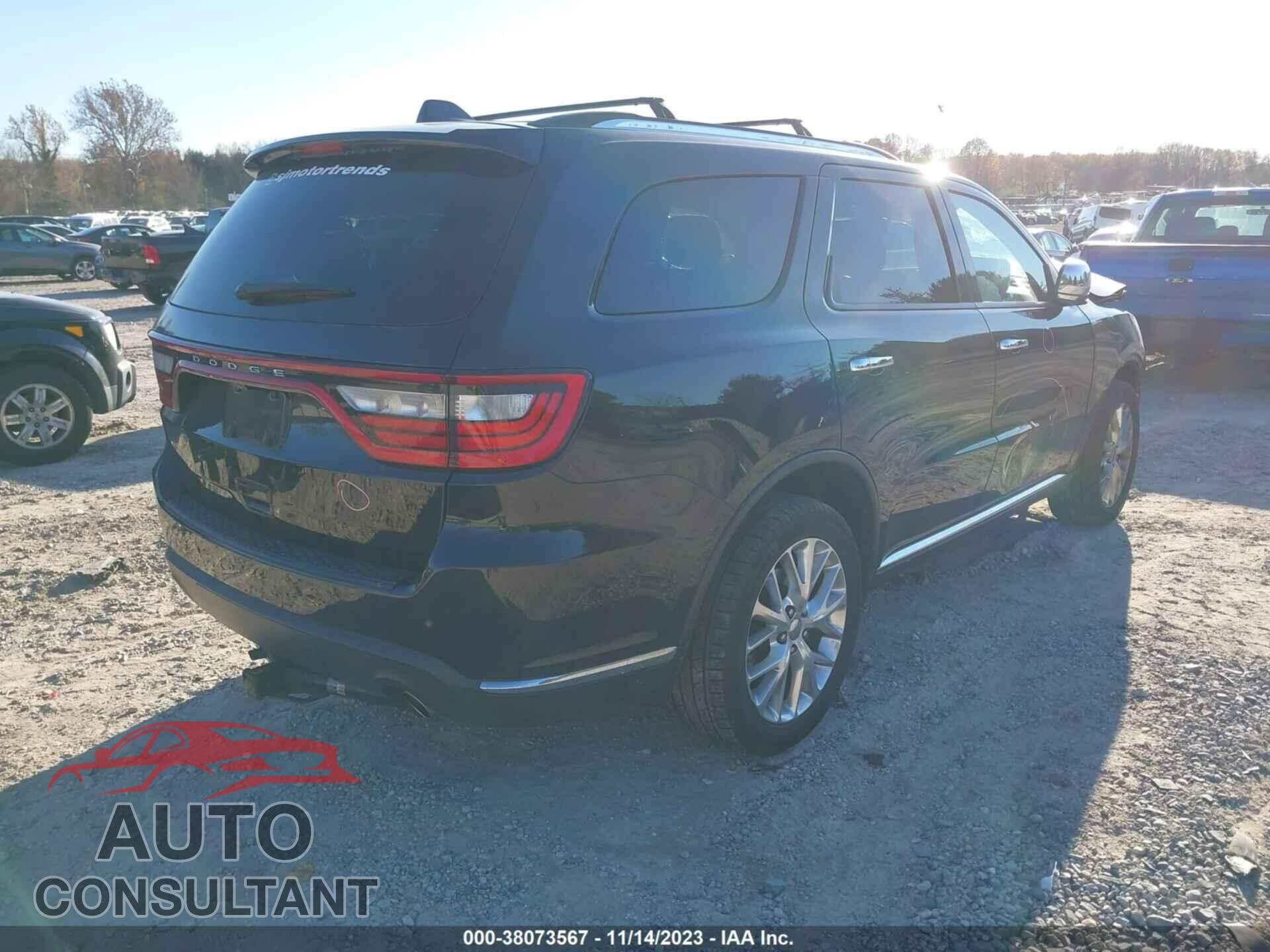 DODGE DURANGO 2015 - 1C4RDJEG9FC816901