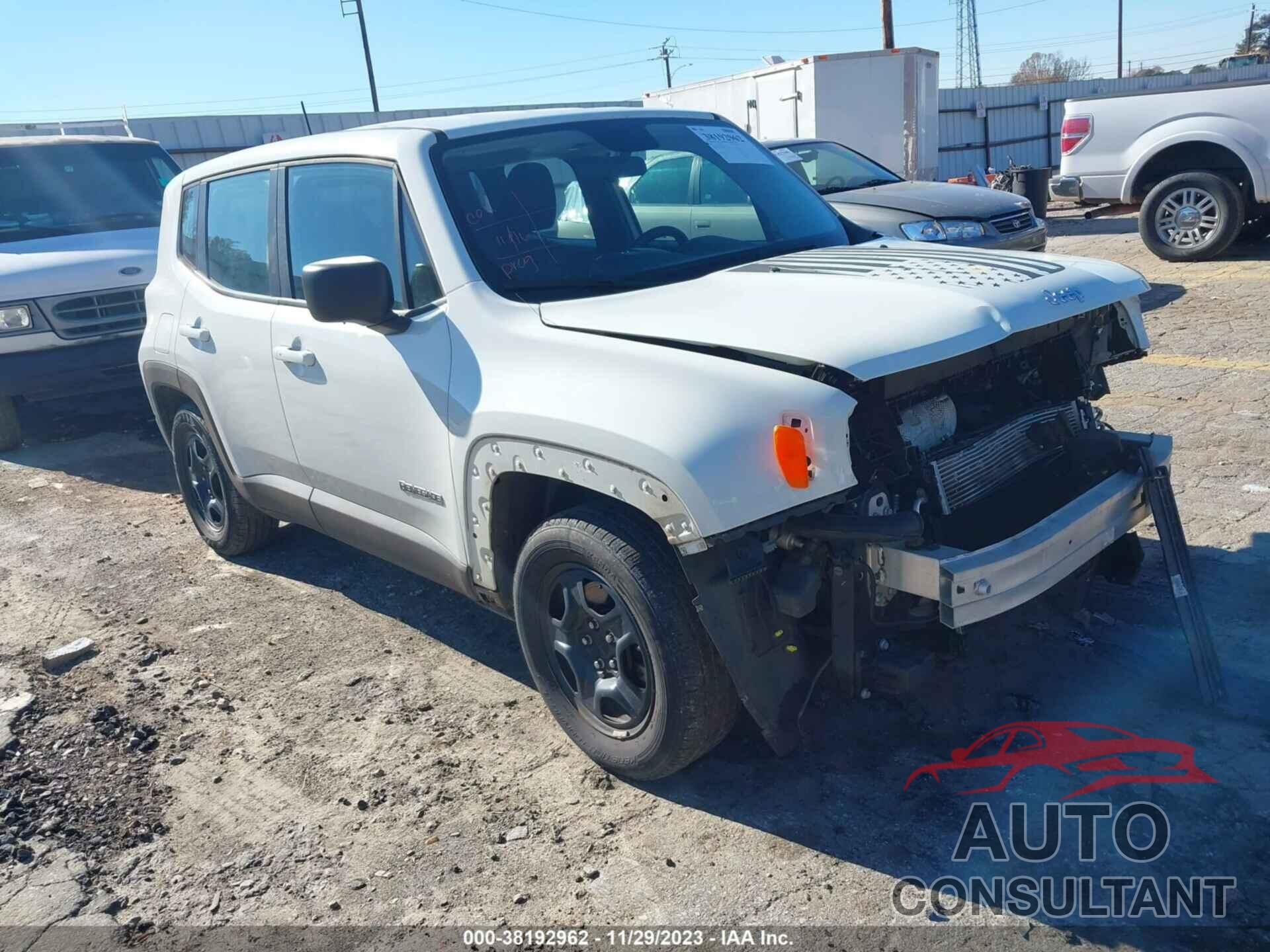 JEEP RENEGADE 2016 - ZACCJAAT6GPD43733