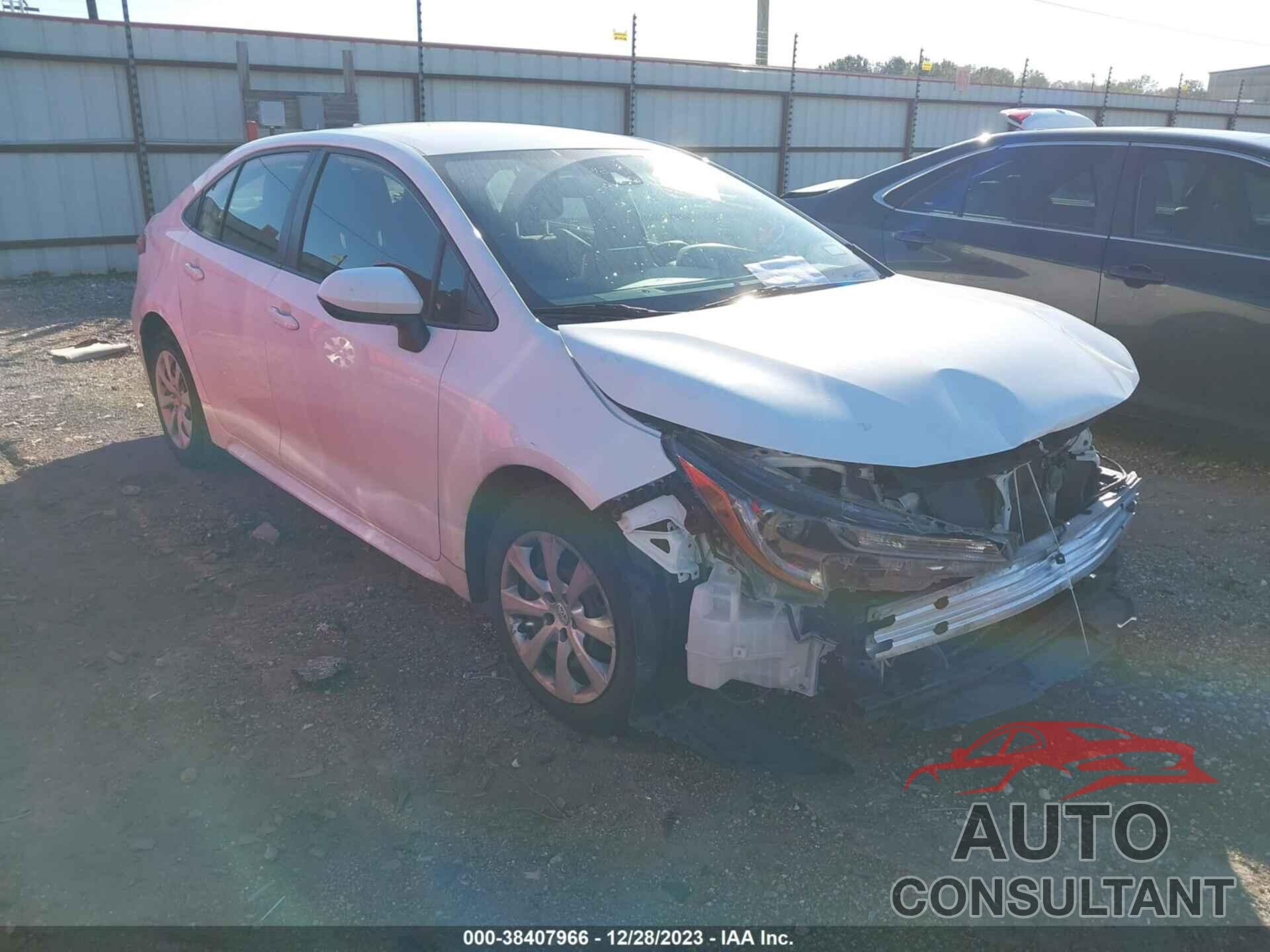 TOYOTA COROLLA 2020 - JTDEPRAE6LJ102272