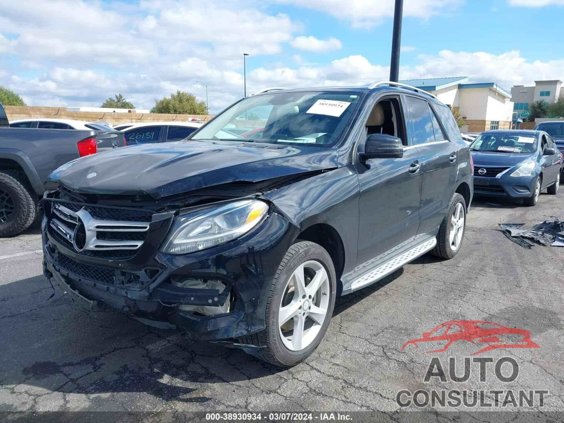 MERCEDES-BENZ GLE 350 2016 - 4JGDA5HBXGA672990