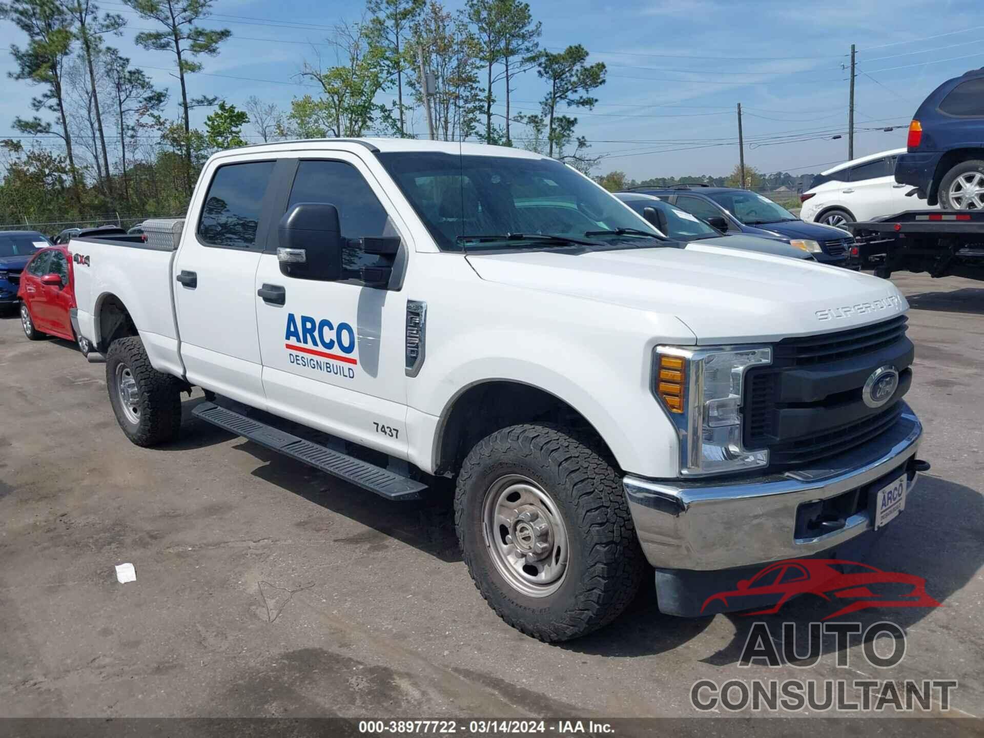 FORD F-250 2018 - 1FT7W2B61JEC68960