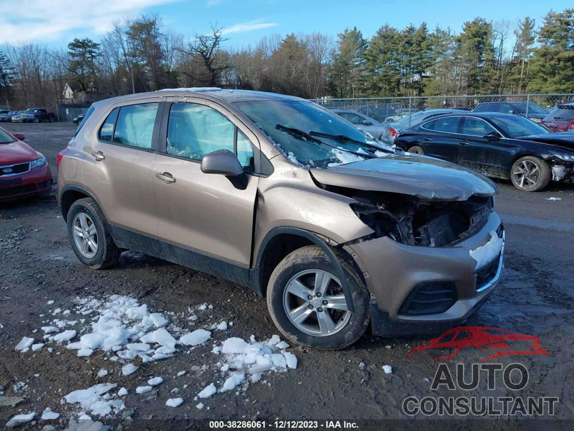 CHEVROLET TRAX 2018 - 3GNCJNSB9JL314988