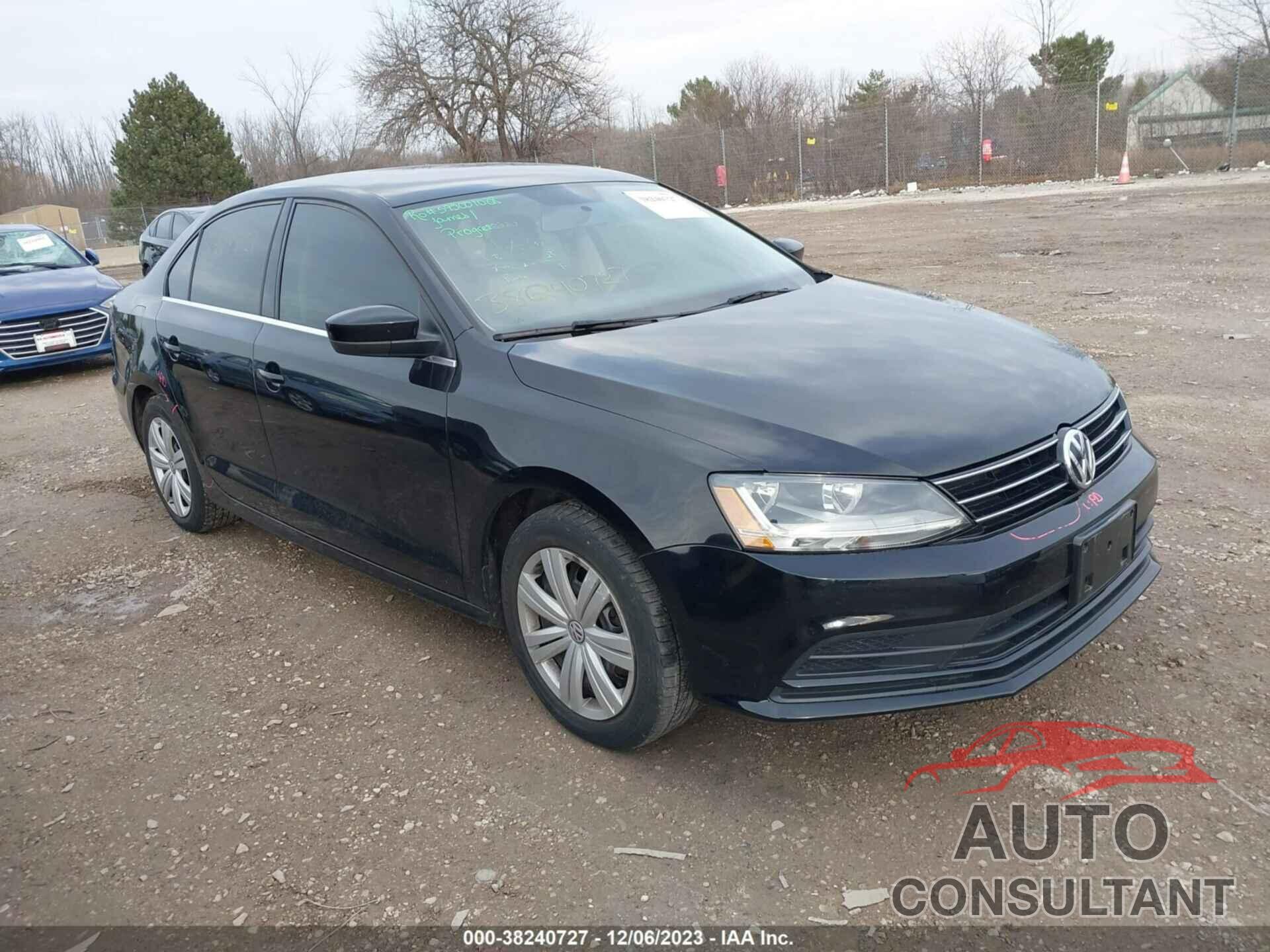 VOLKSWAGEN JETTA 2017 - 3VW2B7AJ5HM295332