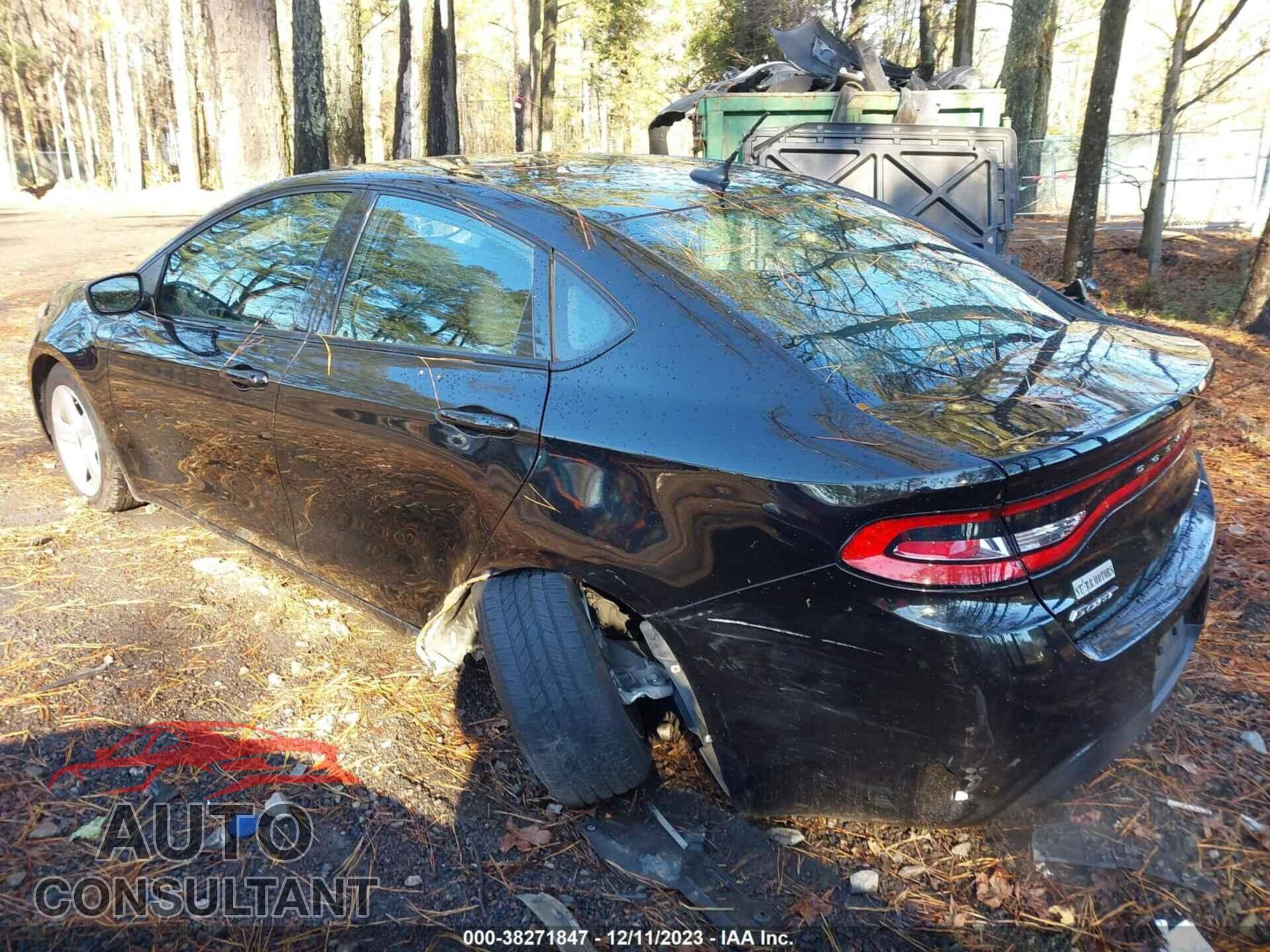 DODGE DART 2015 - 1C3CDFBB3FD407609