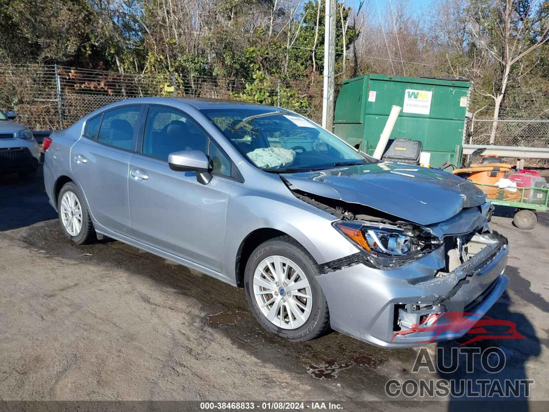 SUBARU IMPREZA 2017 - 4S3GKAB66H3621687