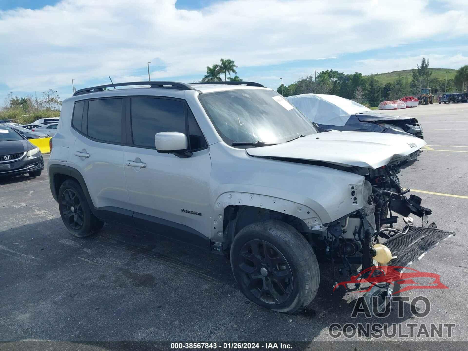 JEEP RENEGADE 2017 - ZACCJABB8HPF06812