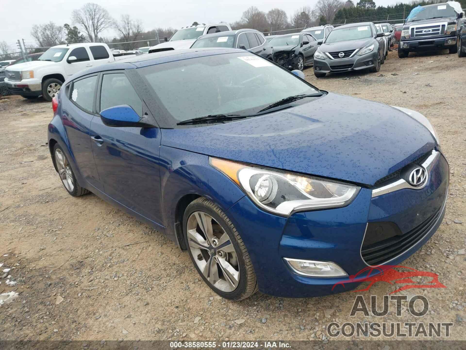 HYUNDAI VELOSTER 2017 - KMHTC6AD4HU321919