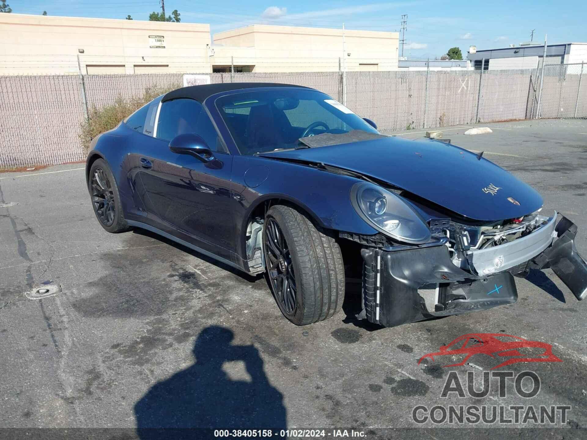 PORSCHE 911 2016 - WP0BB2A96GS136272