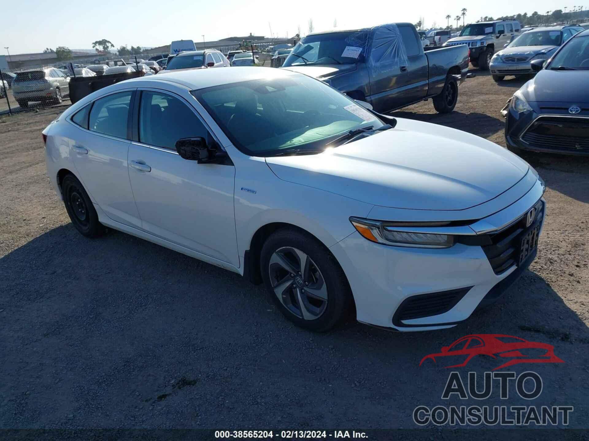 HONDA INSIGHT 2019 - 19XZE4F58KE028285