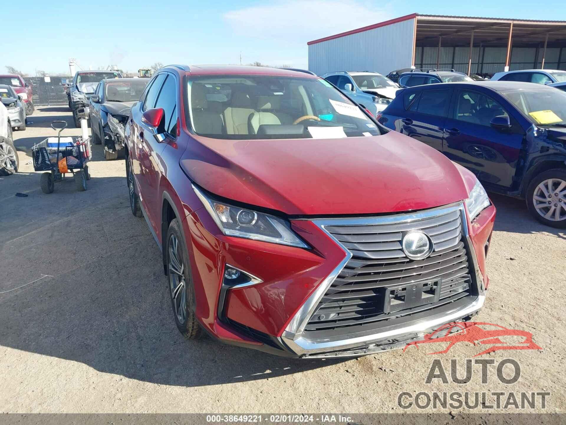 LEXUS RX 350L 2018 - JTJGZKCA8J2008502