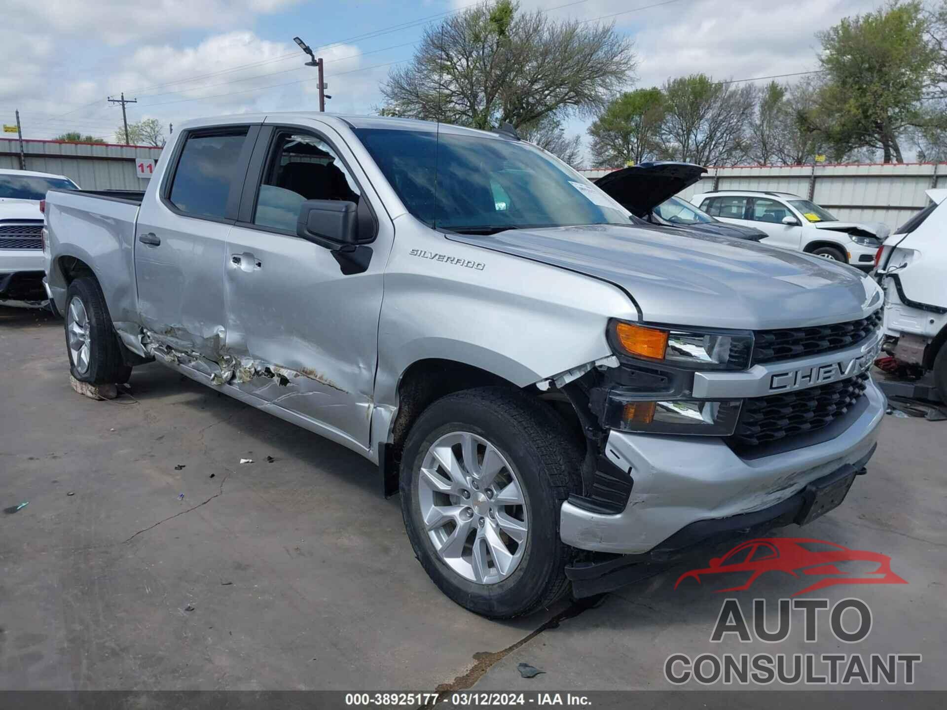 CHEVROLET SILVERADO 2021 - 3GCPWBEK2MG440743