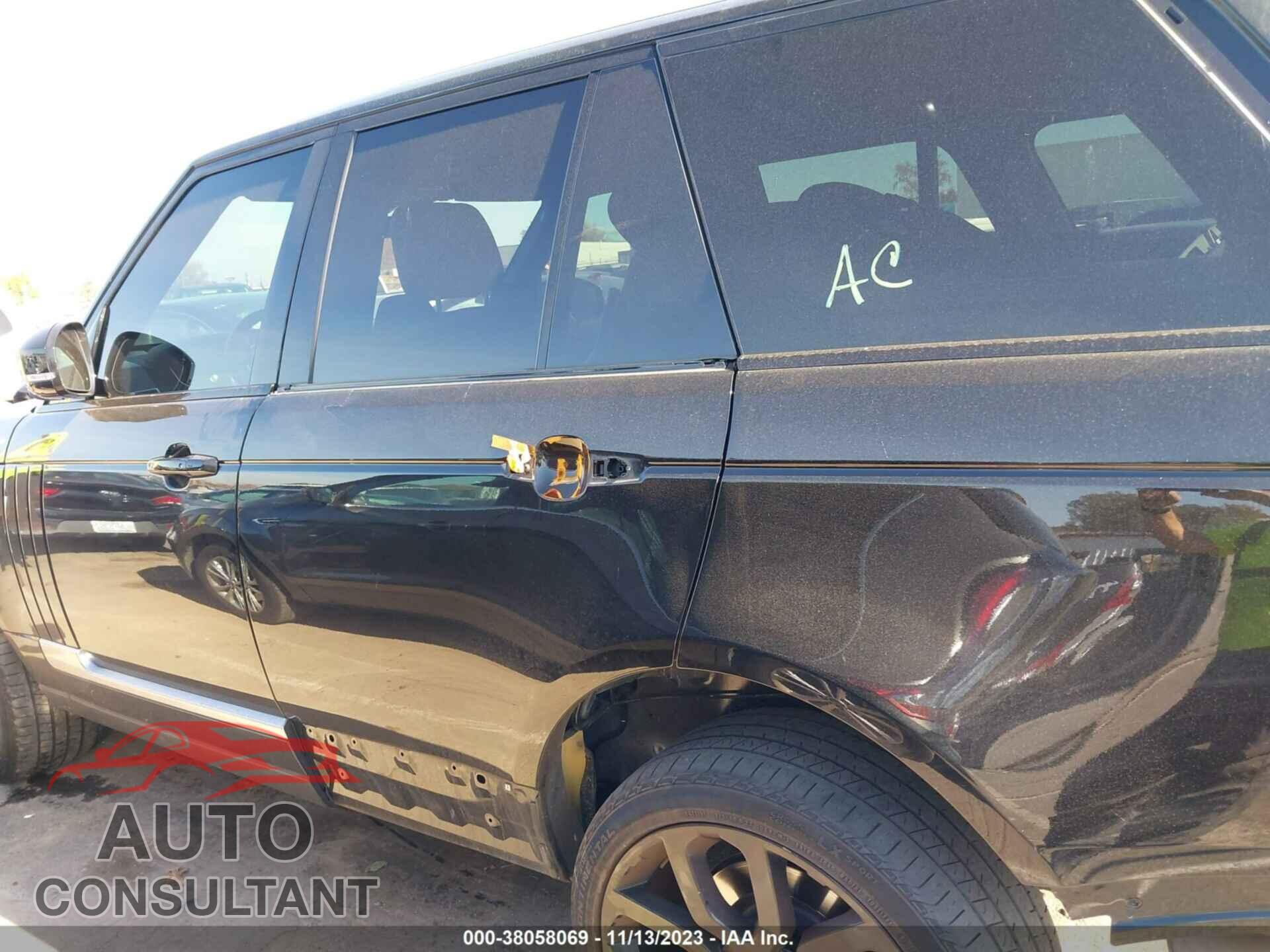 LAND ROVER RANGE ROVER 2017 - SALGS2FE2HA320636